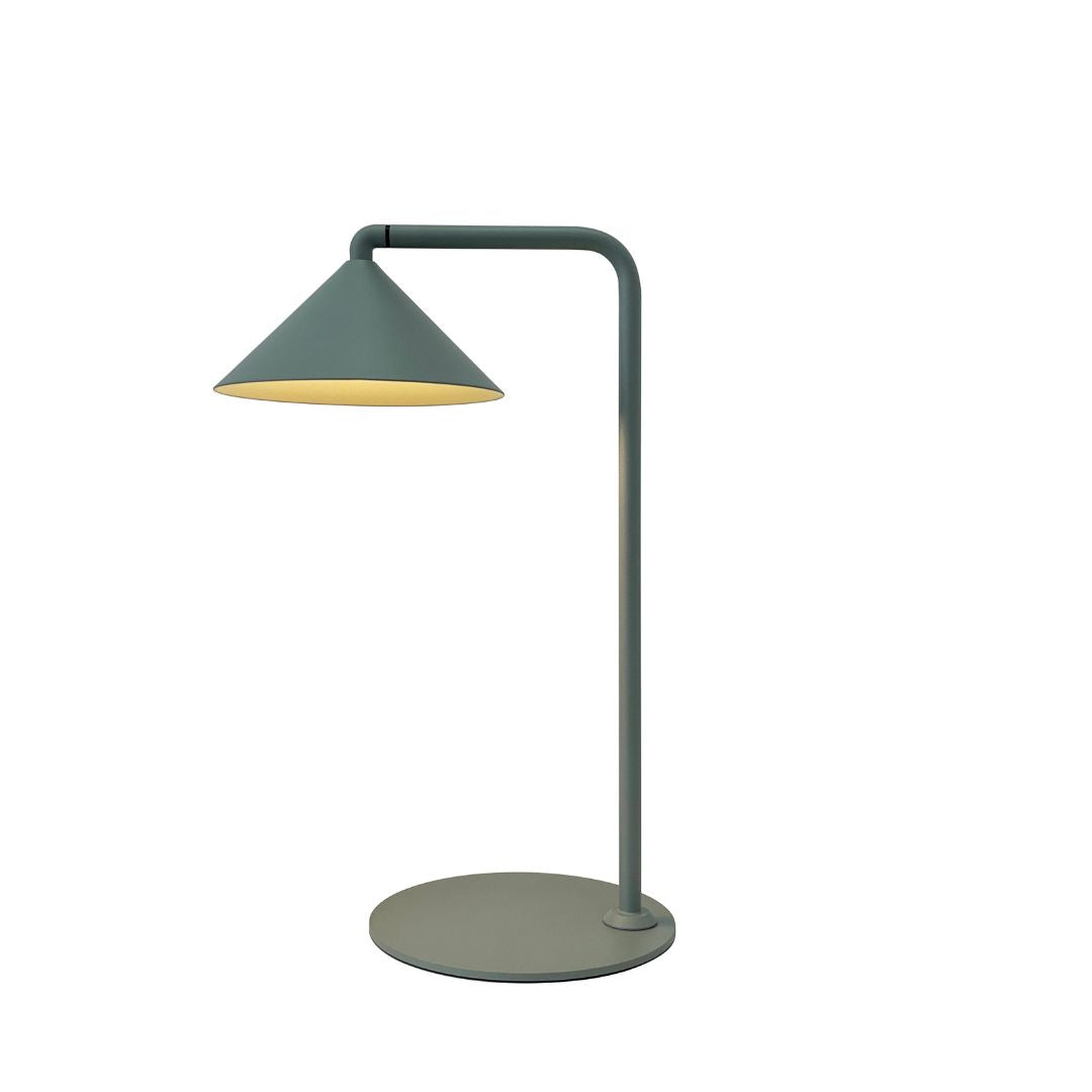 BEACON Talon Table Lamp with sleek modern design, black finish, and adjustable arm for desk or table lighting.