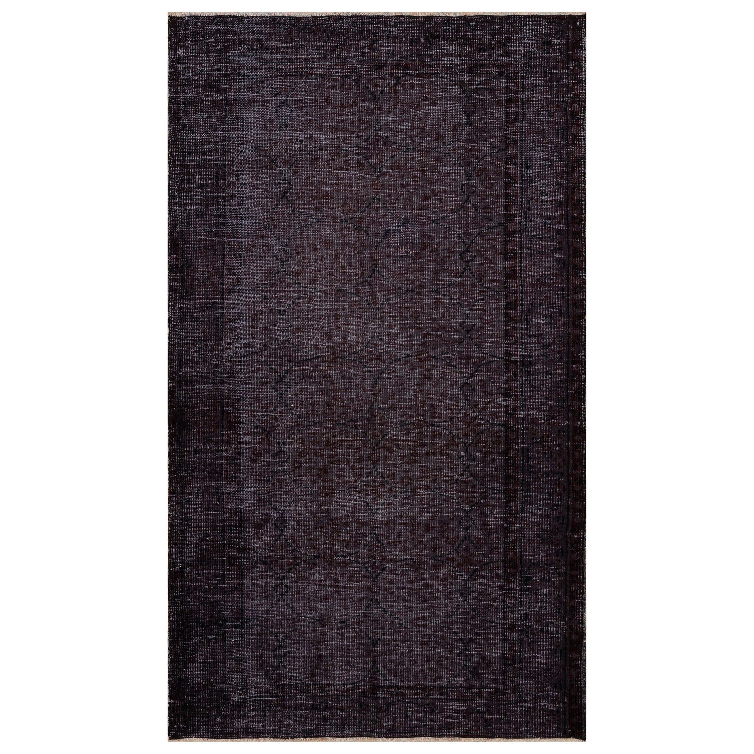 117 X 202 Anatolian Hand Knotted Carpet Vintage Style 7035 - Rugs - ebarza Furniture UAE | Shop Modern Furniture in Abu Dhabi & Dubai - مفروشات ايبازرا في الامارات | تسوق اثاث عصري وديكورات مميزة في دبي وابوظبي