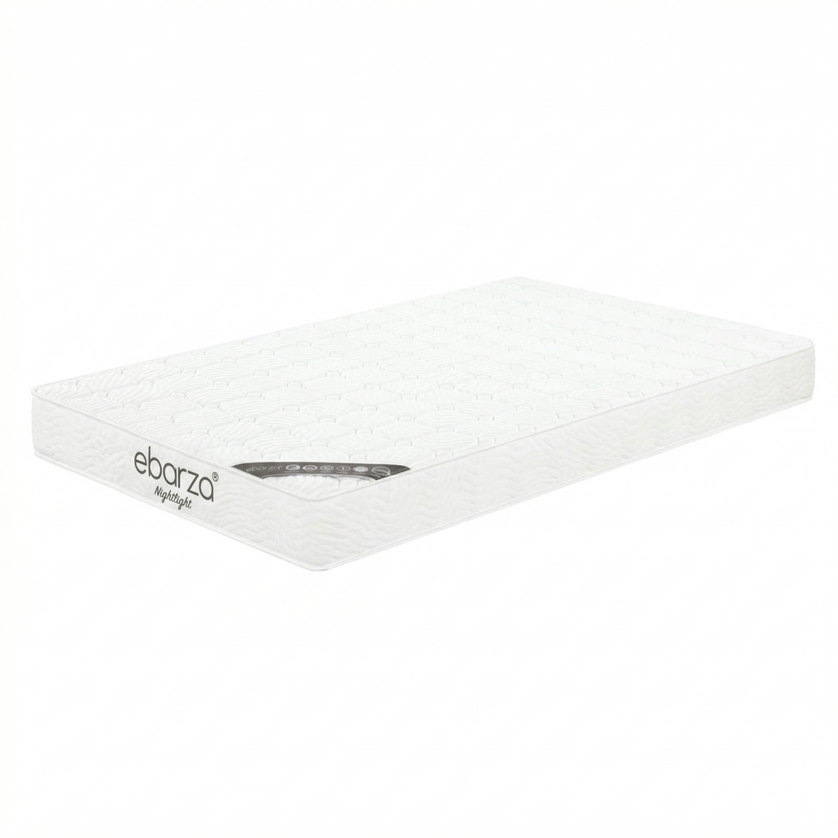 Beacon single size mattress 119x200x18 cm with plush cuddle top, perfect for comfortable sleep.