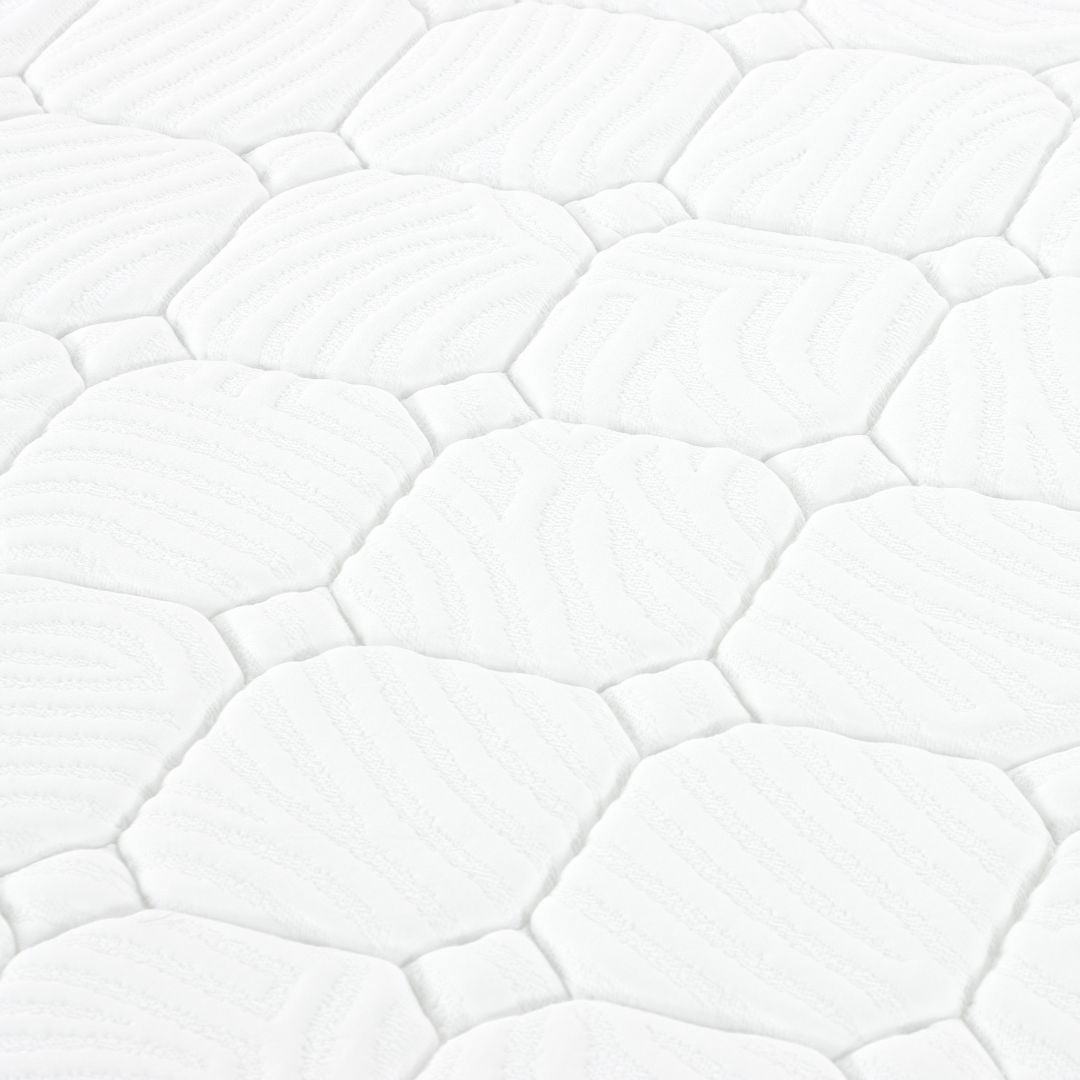 BEACON single size mattress 119x200x18 cm, plush nightlight-style mattress for comfortable sleep with supportive cushioning.