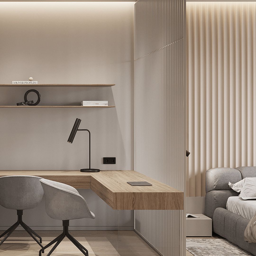 WPC curved wall decoration panel with BB stitching, 12x320 cm, by BEACON, designed for interior wall decor.