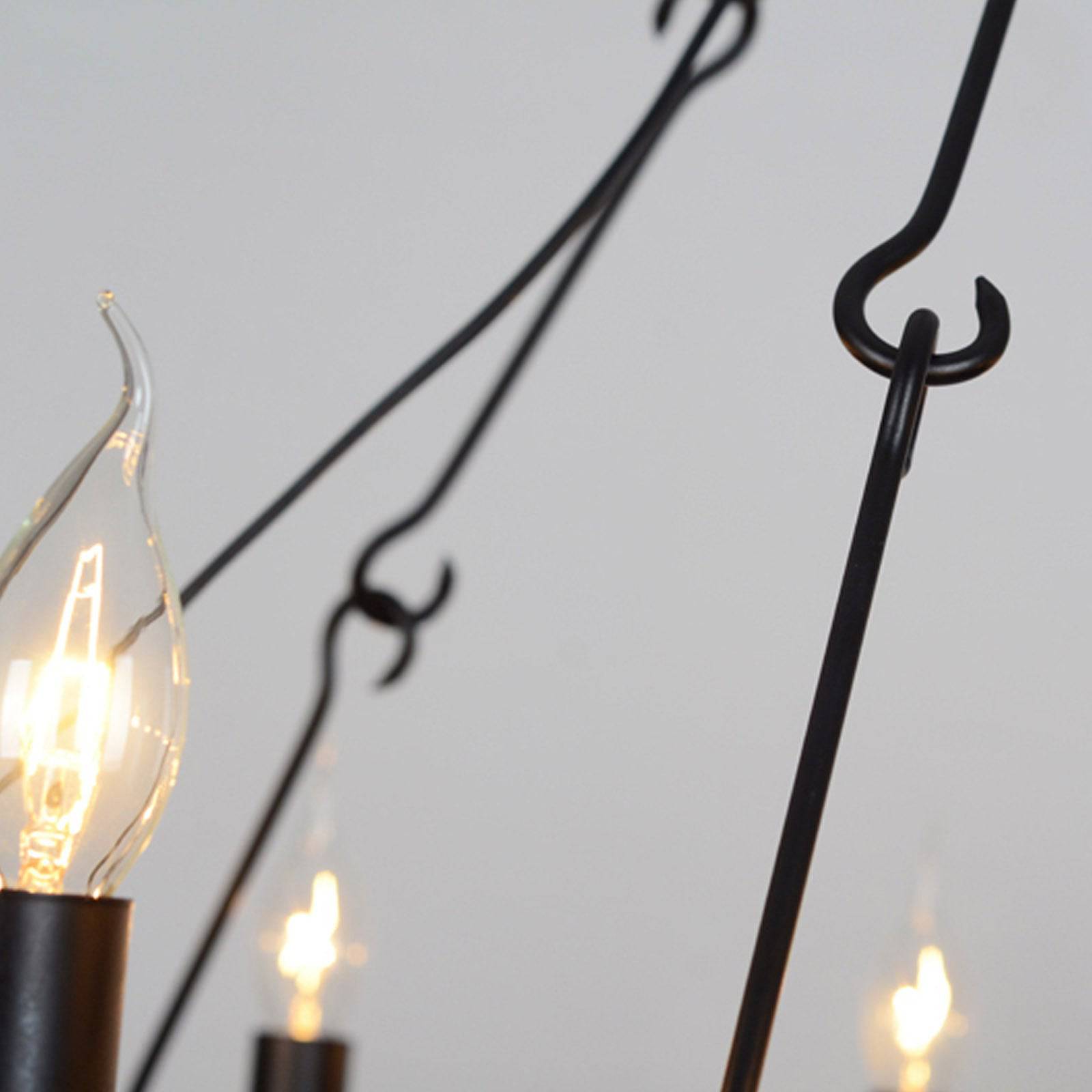 12 Heads Vintage Chandelier Cy-Dd-215 - Pendant Lamps - ebarza Furniture UAE | Shop Modern Furniture in Abu Dhabi & Dubai - مفروشات ايبازرا في الامارات | تسوق اثاث عصري وديكورات مميزة في دبي وابوظبي