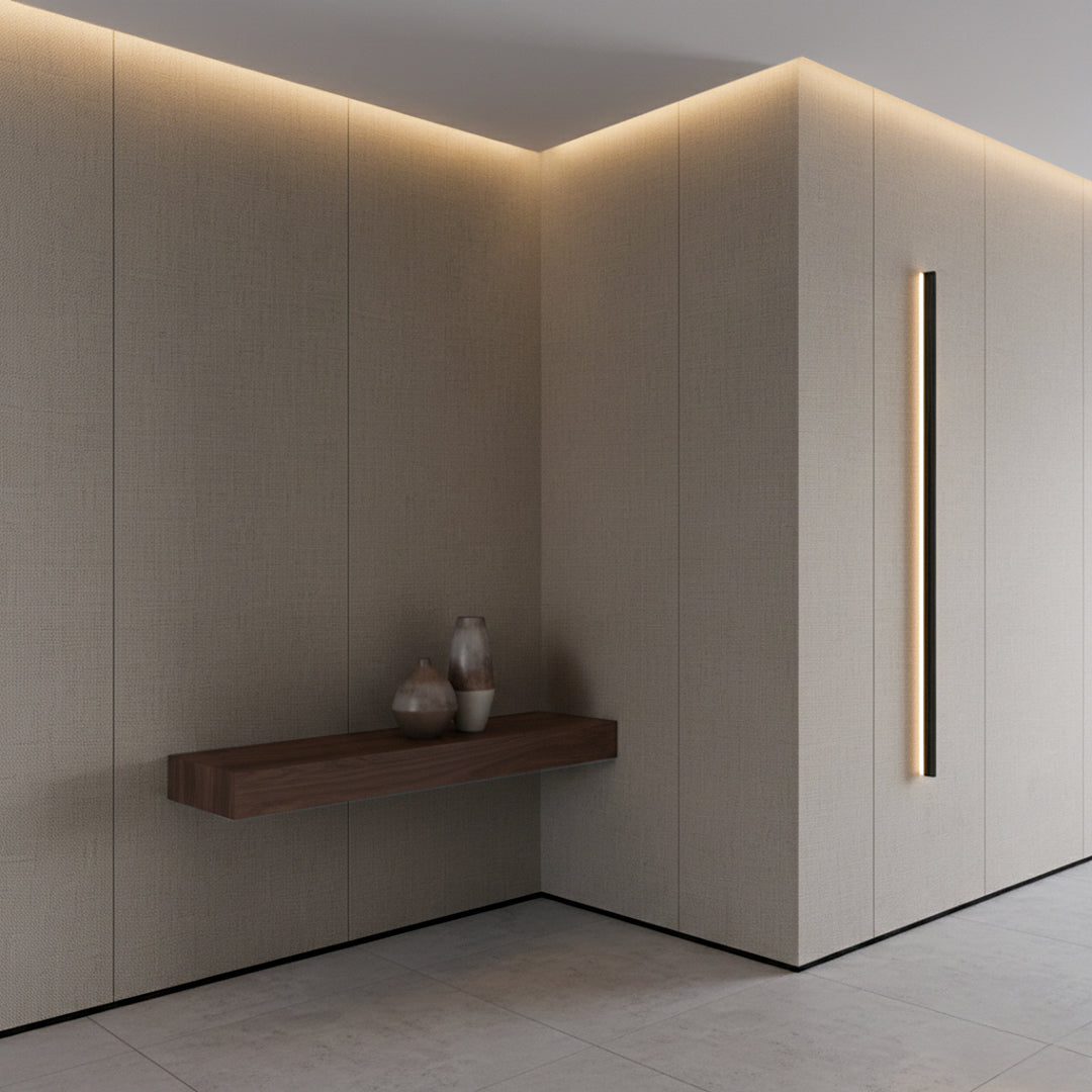 122*320cm WPC DECORATION WALL PANEL BB STICHING+FILM FOLDING COLOUR : Montaigne Fabric BP-101Y - Wall Panels - ebarza Furniture UAE | Shop Modern Furniture in Abu Dhabi & Dubai - مفروشات ايبازرا في الامارات | تسوق اثاث عصري وديكورات مميزة في دبي وابوظبي