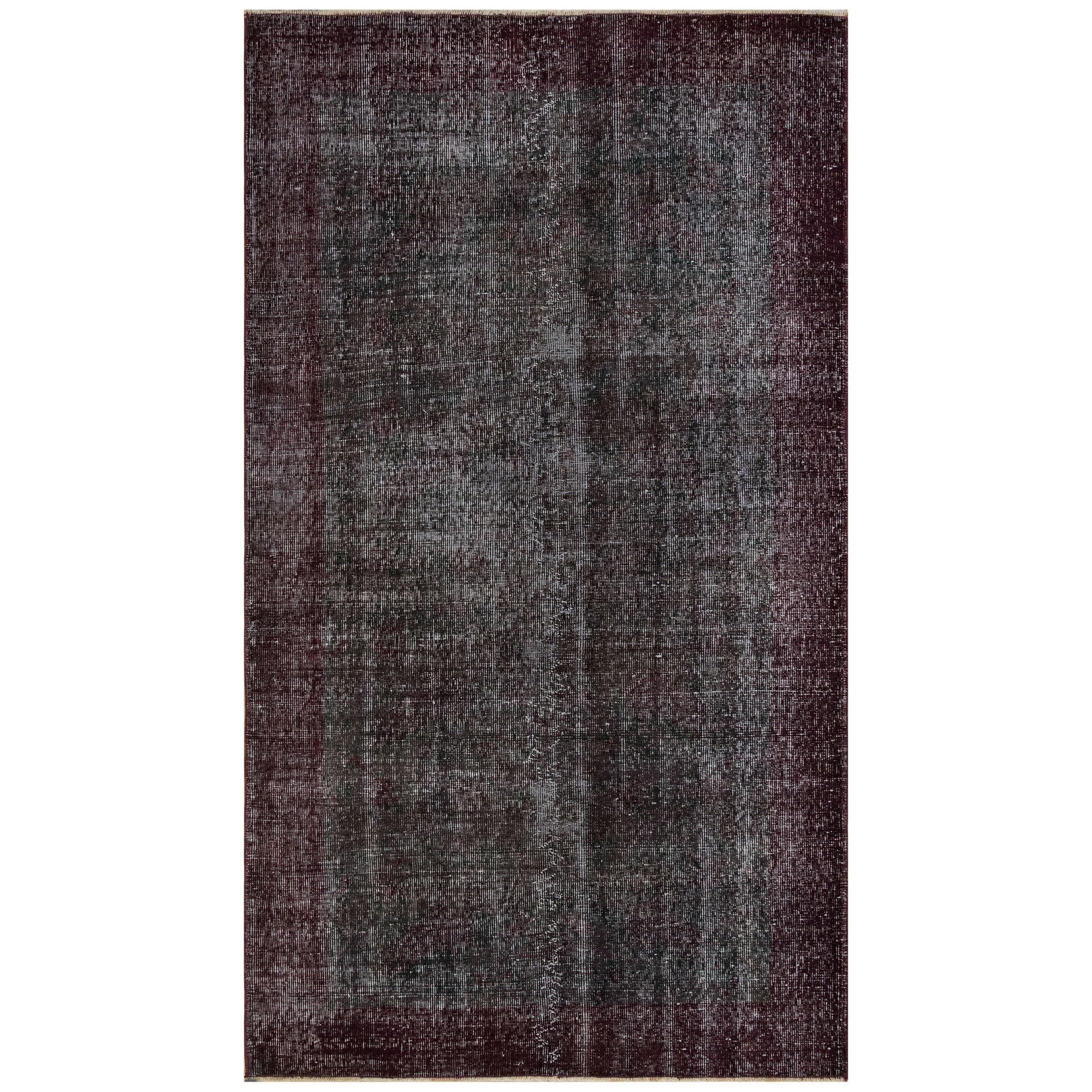 122 X 214 Anatolian Hand Knotted Carpet Vintage Style 7393 - Rugs - ebarza Furniture UAE | Shop Modern Furniture in Abu Dhabi & Dubai - مفروشات ايبازرا في الامارات | تسوق اثاث عصري وديكورات مميزة في دبي وابوظبي