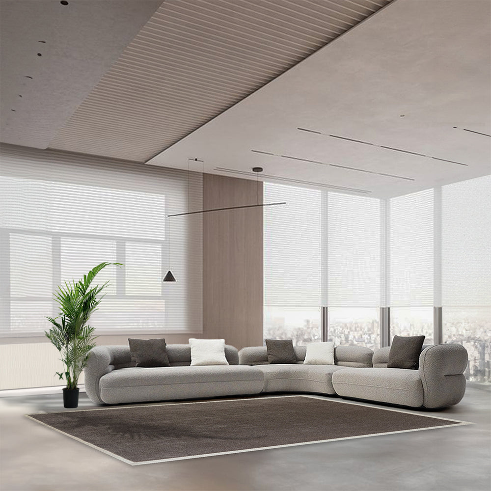 Cotton and Linen Fabric Sofa ISF-2133/1 - Sofa - ebarza Furniture UAE | Shop Modern Furniture in Abu Dhabi & Dubai - مفروشات ايبازرا في الامارات | تسوق اثاث عصري وديكورات مميزة في دبي وابوظبي