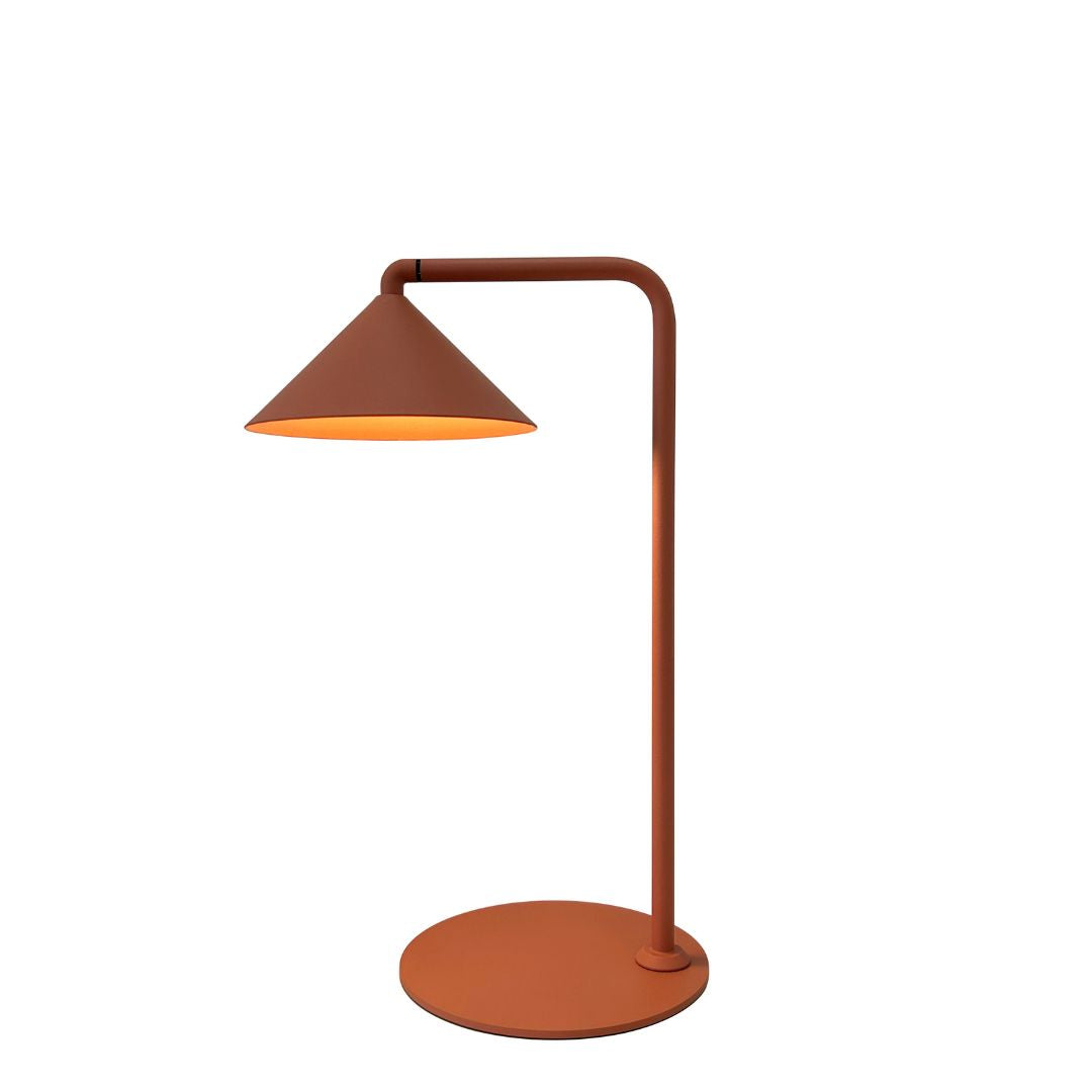 BEACON Talon Table Lamp with sleek design, orange finish, ideal for desk or table lighting, model OY-026275T(OR).