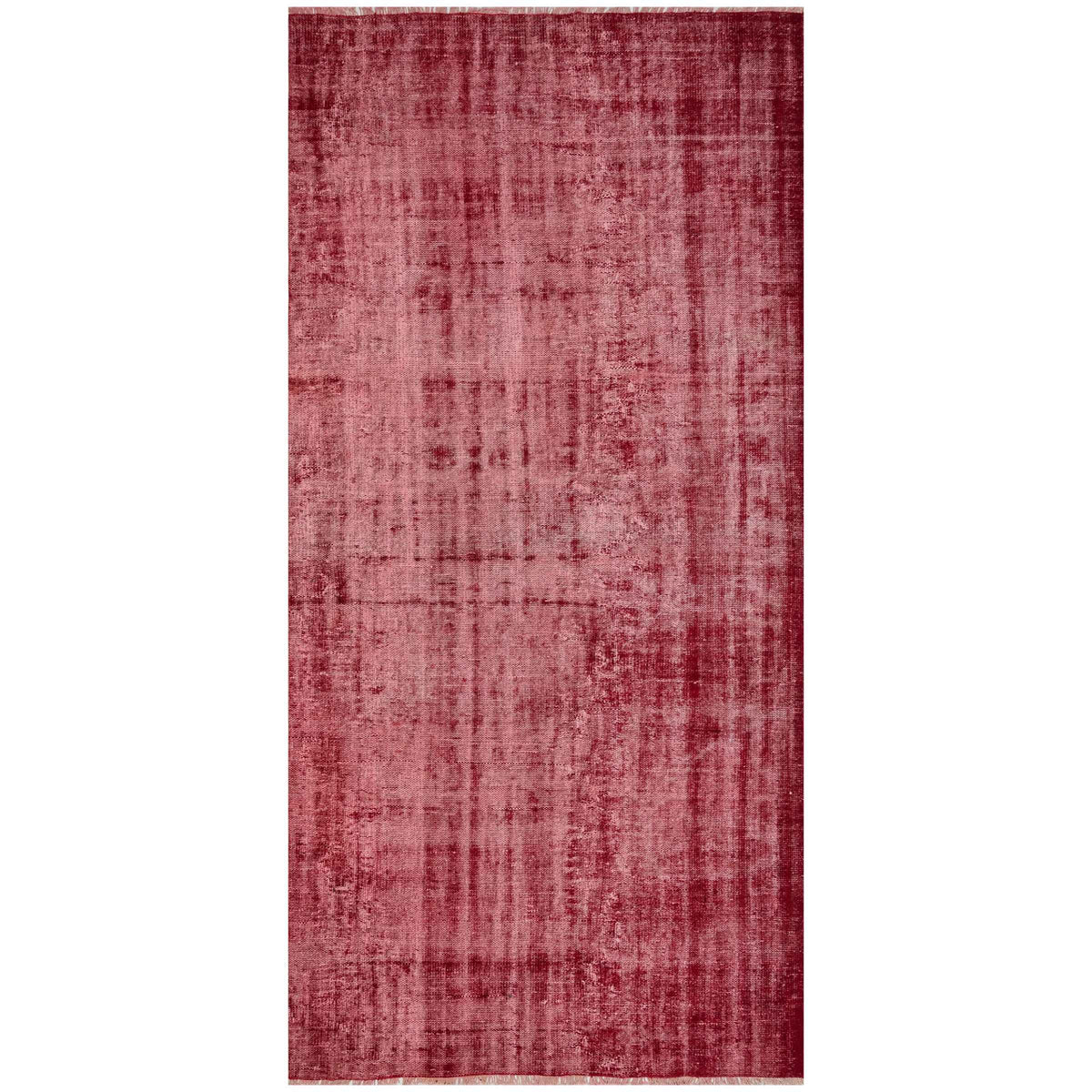 Anatolian hand-knotted vintage style rug measuring 148x300 cm with intricate patterns, from HALI VINTAGE CARPETS.