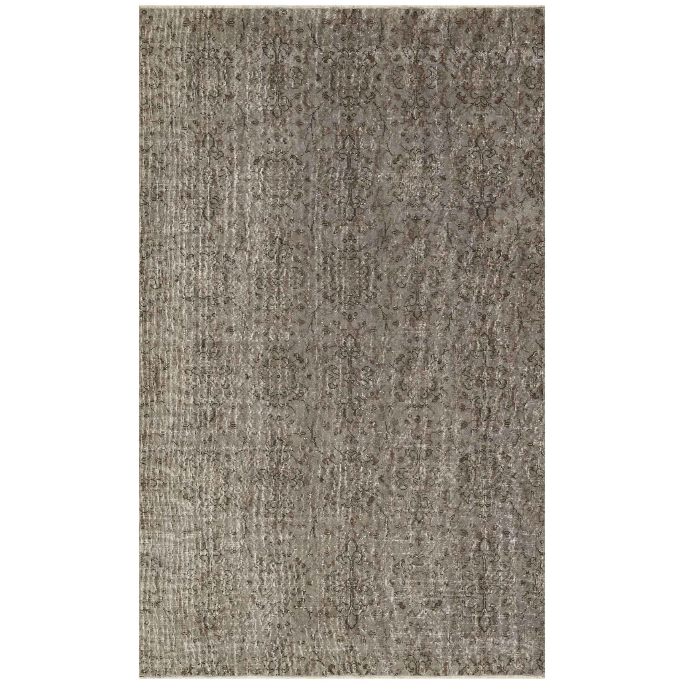 150 X 250 Cm Anatolian Hand Knotted Carpet Vintage Style F1372 - Rugs - ebarza Furniture UAE | Shop Modern Furniture in Abu Dhabi & Dubai - مفروشات ايبازرا في الامارات | تسوق اثاث عصري وديكورات مميزة في دبي وابوظبي