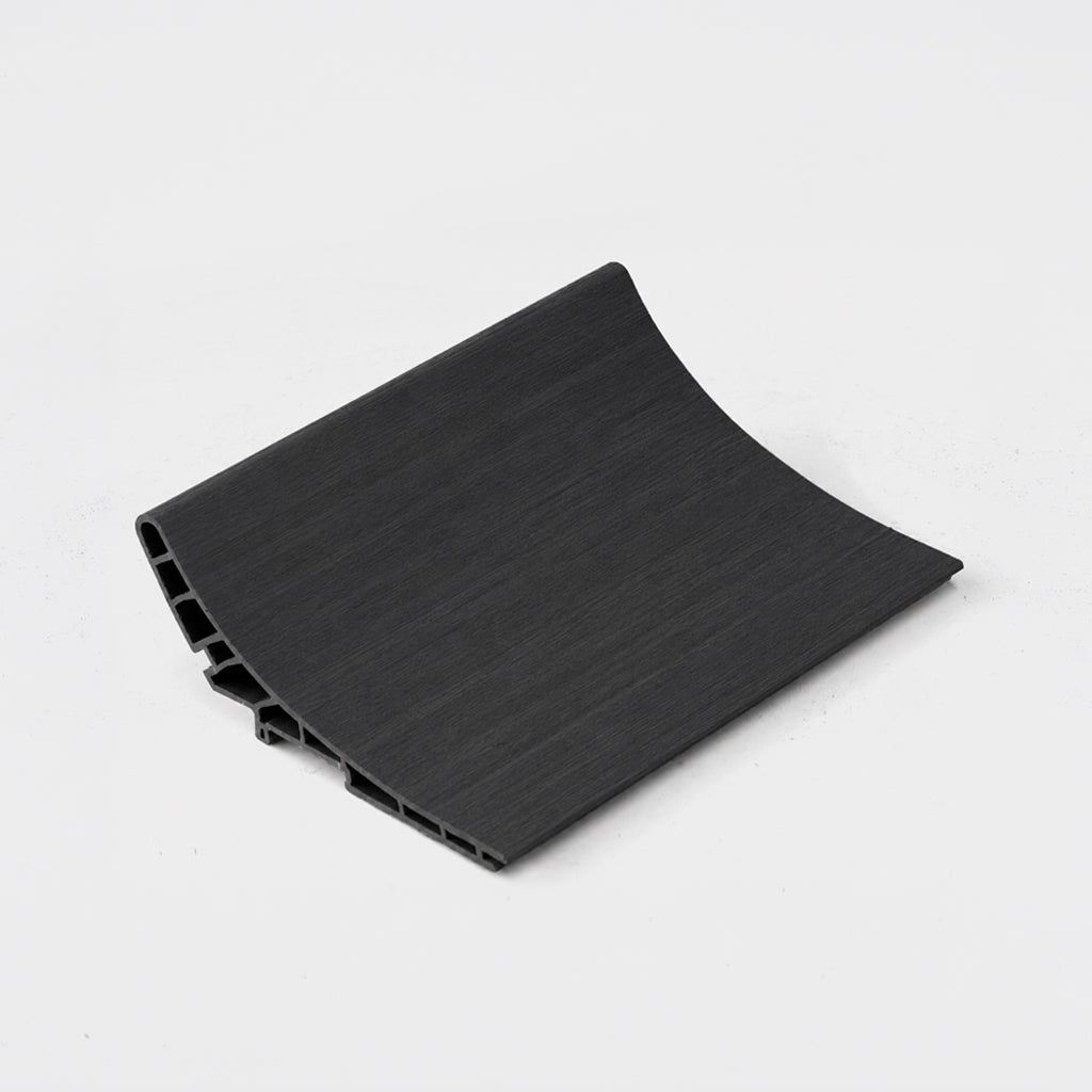 15*350 CM OUT CURVE WPC Wall Panel-OC MODLE: 150YYB COLOUR : Abruzzo Dark-H278H