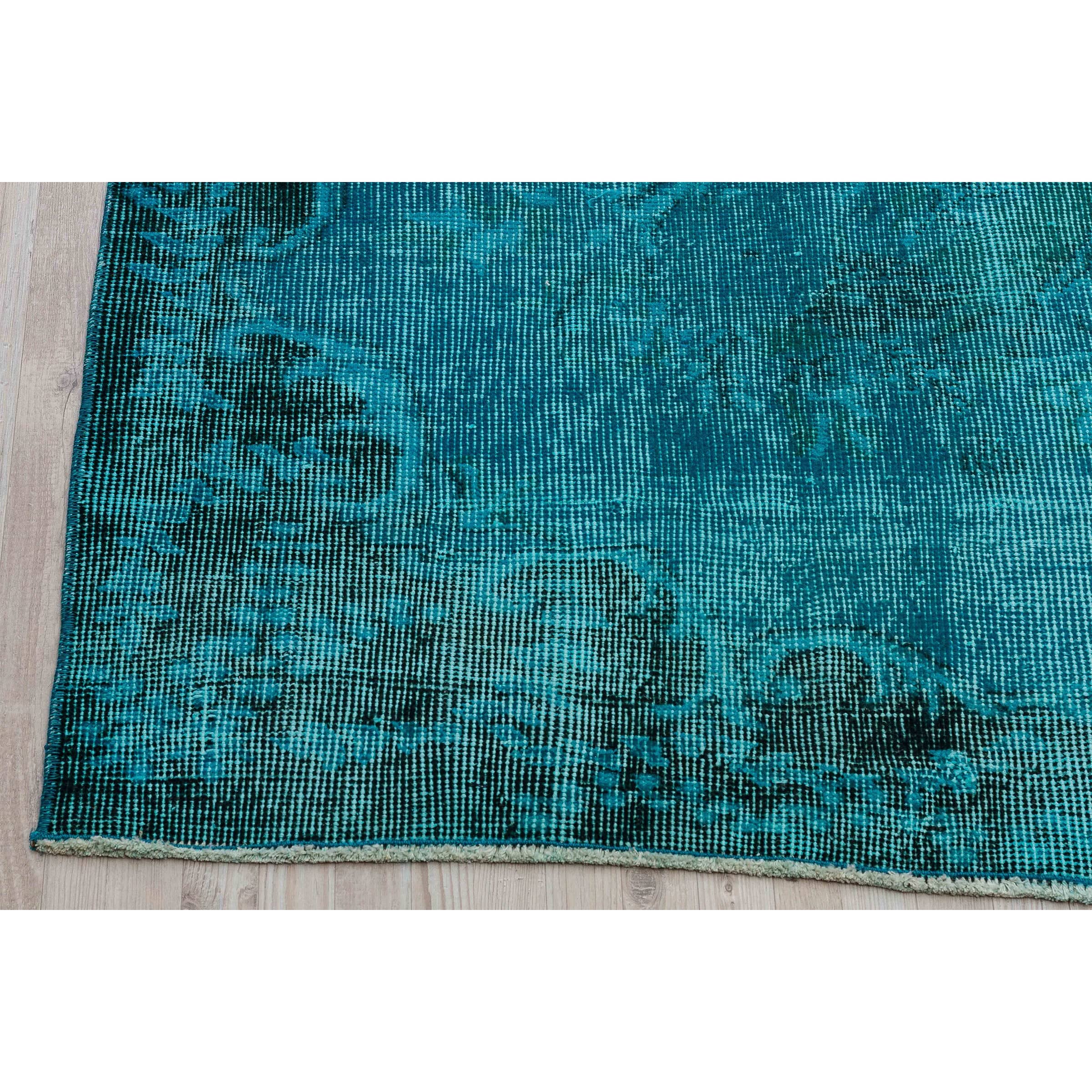 154 X 270 Anatolian Hand Knotted Carpet Vintage Style 2608 - Rugs - ebarza Furniture UAE | Shop Modern Furniture in Abu Dhabi & Dubai - مفروشات ايبازرا في الامارات | تسوق اثاث عصري وديكورات مميزة في دبي وابوظبي