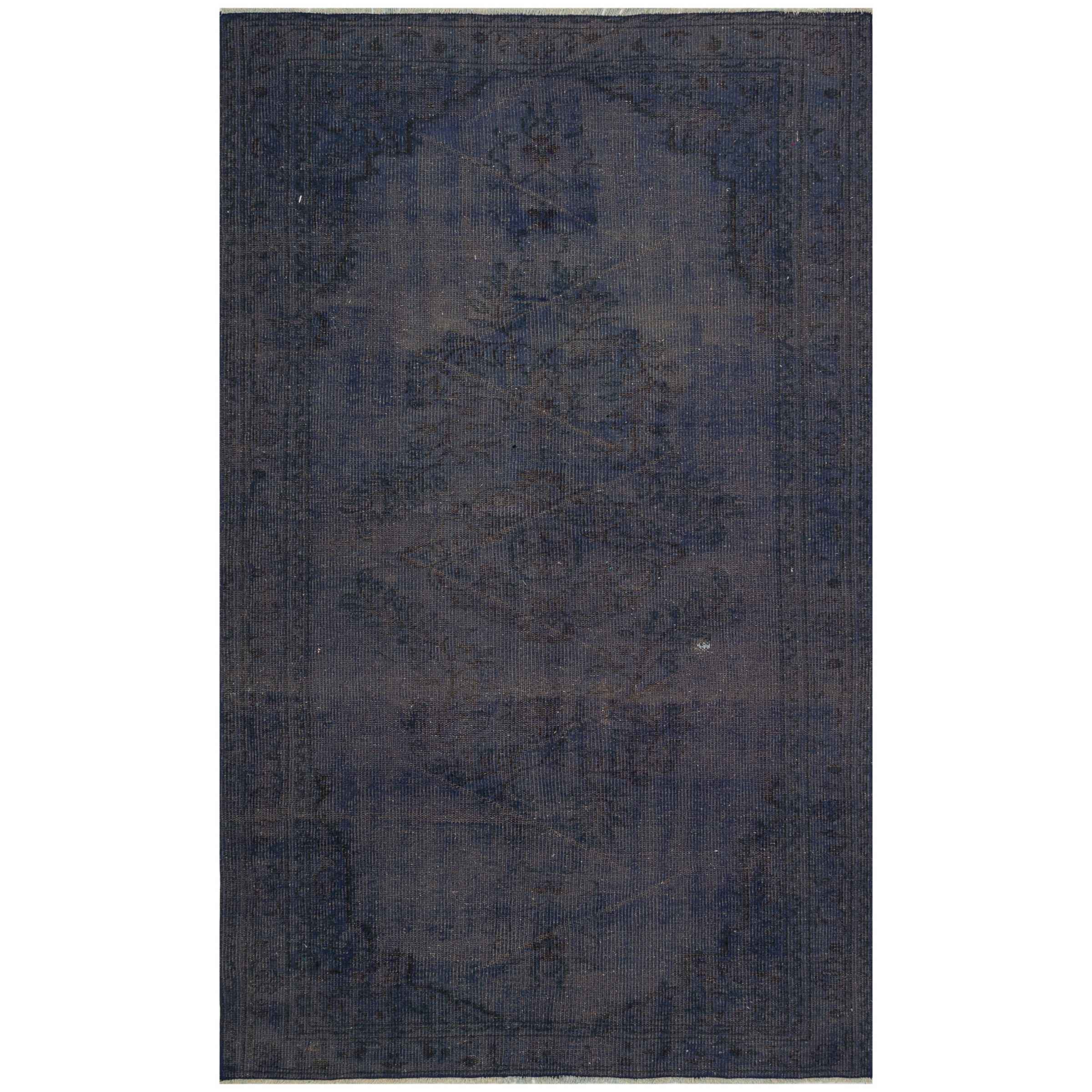 156 X 254 Cm Anatolian Hand Knotted Carpet Vintage Style 8385 - Rugs - ebarza Furniture UAE | Shop Modern Furniture in Abu Dhabi & Dubai - مفروشات ايبازرا في الامارات | تسوق اثاث عصري وديكورات مميزة في دبي وابوظبي