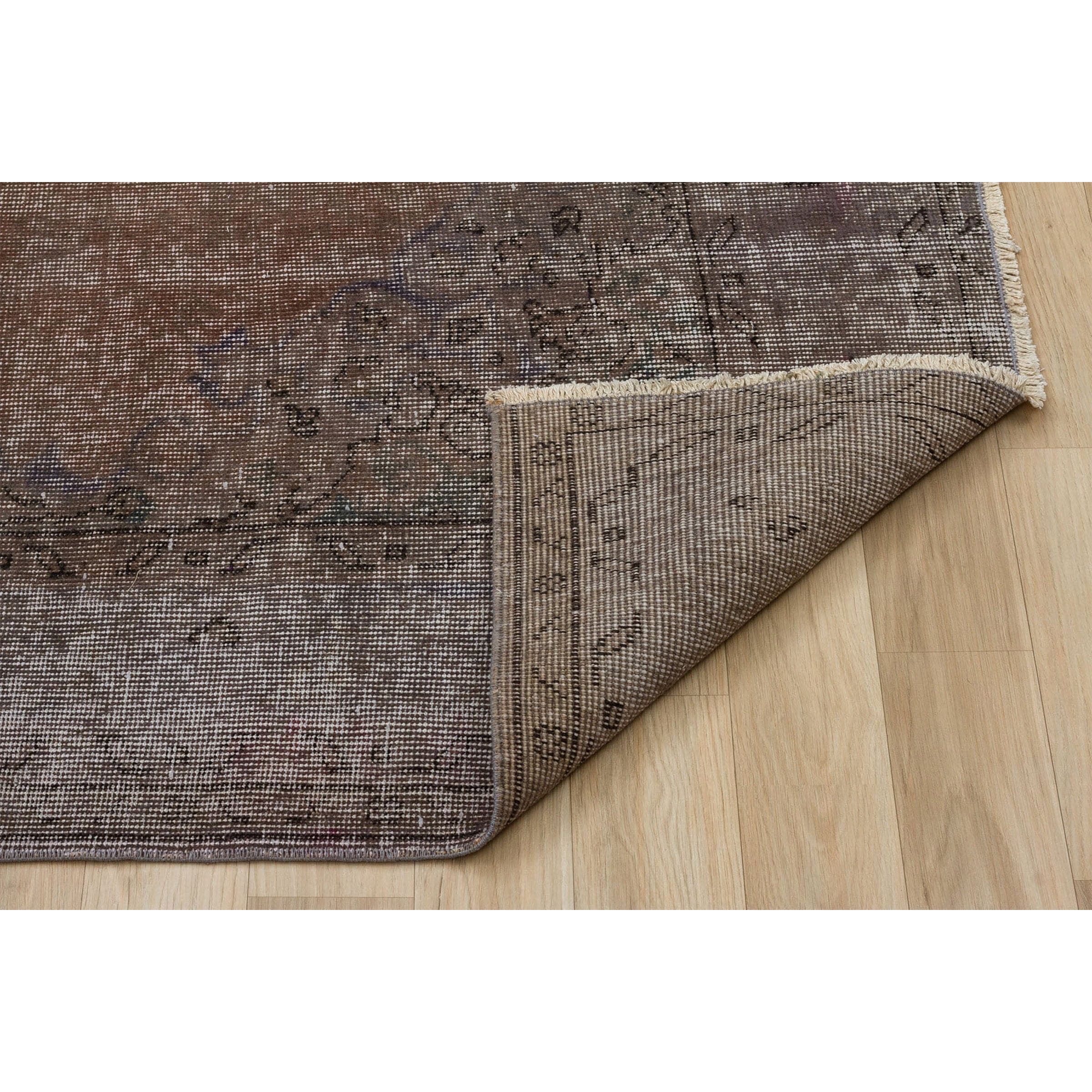 161 X 257 Anatolian Hand Knotted Carpet Vintage Style 7267 - Rugs - ebarza Furniture UAE | Shop Modern Furniture in Abu Dhabi & Dubai - مفروشات ايبازرا في الامارات | تسوق اثاث عصري وديكورات مميزة في دبي وابوظبي