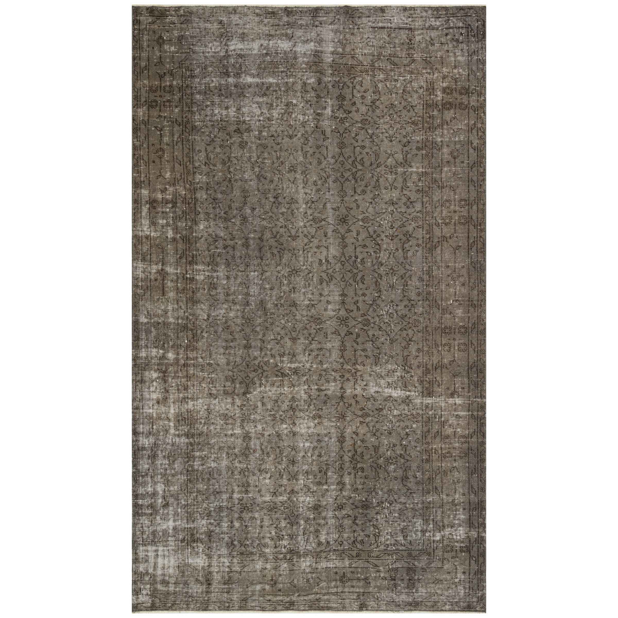 161X263 Anatolian Hand Knotted Carpet Vintage Style F1382 - Rugs - ebarza Furniture UAE | Shop Modern Furniture in Abu Dhabi & Dubai - مفروشات ايبازرا في الامارات | تسوق اثاث عصري وديكورات مميزة في دبي وابوظبي