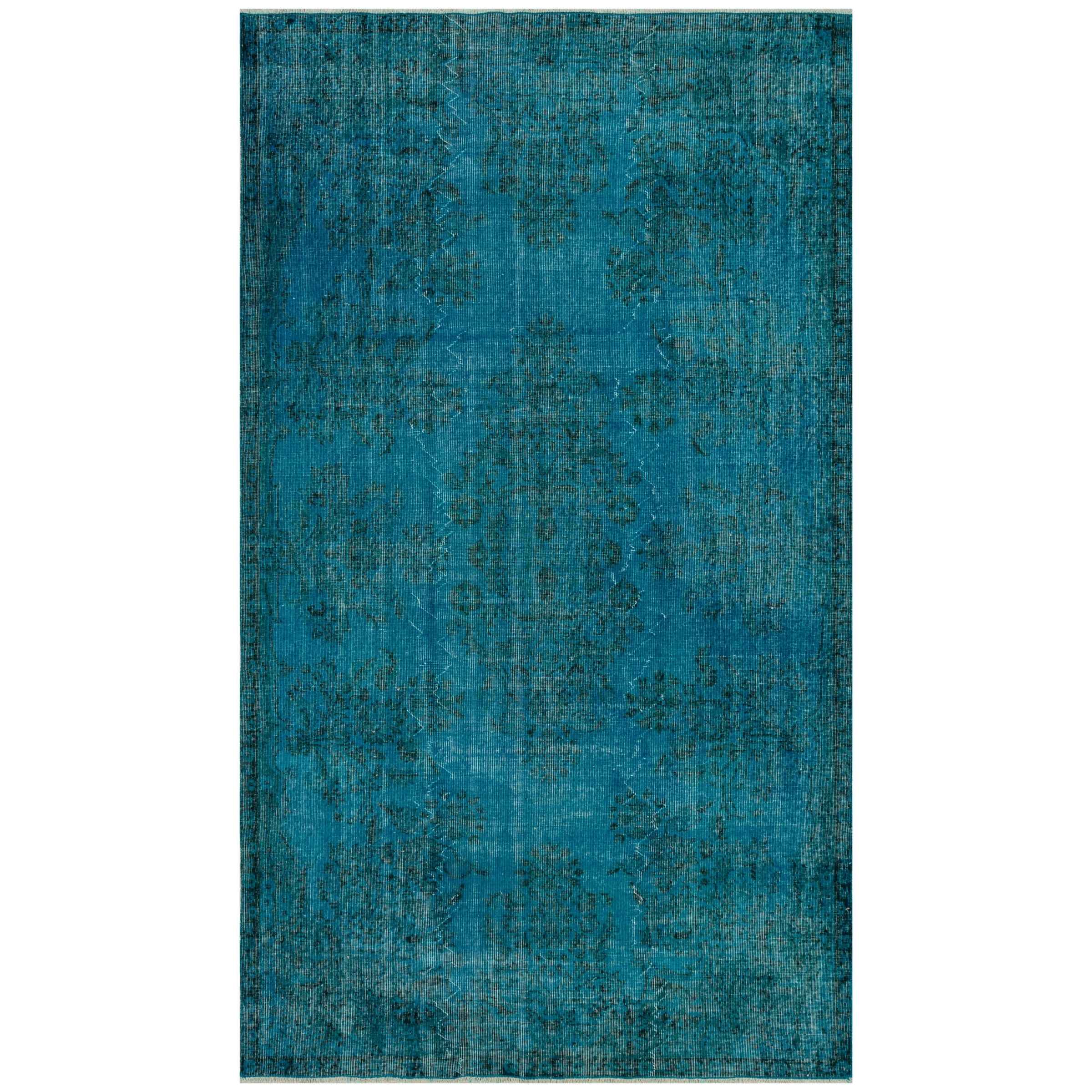 161 X 277 Cm Anatolian Hand Knotted Carpet Vintage Style 7165 - Rugs - ebarza Furniture UAE | Shop Modern Furniture in Abu Dhabi & Dubai - مفروشات ايبازرا في الامارات | تسوق اثاث عصري وديكورات مميزة في دبي وابوظبي