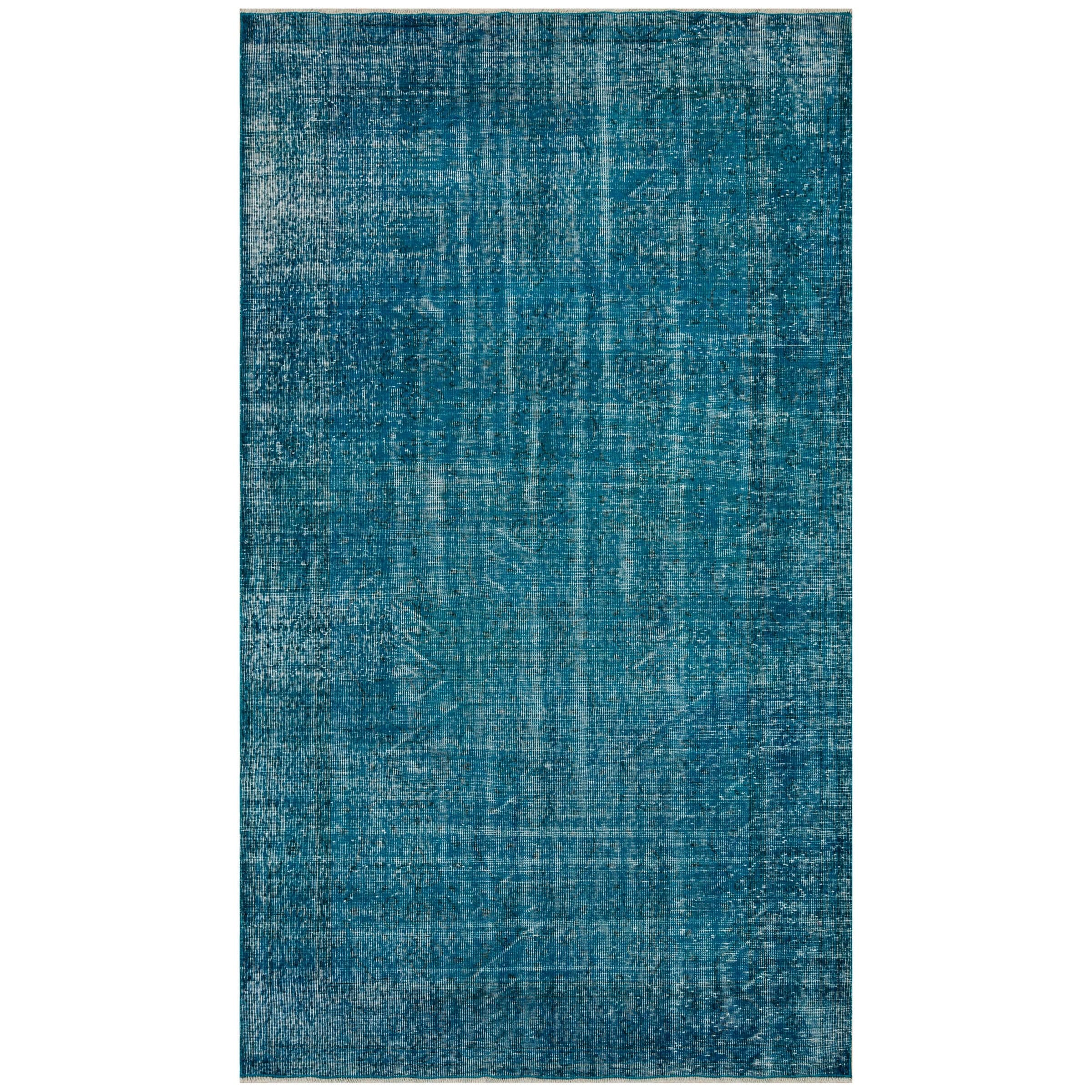 161 X 283 Anatolian Hand Knotted Carpet Vintage Style 7162 - Rugs - ebarza Furniture UAE | Shop Modern Furniture in Abu Dhabi & Dubai - مفروشات ايبازرا في الامارات | تسوق اثاث عصري وديكورات مميزة في دبي وابوظبي