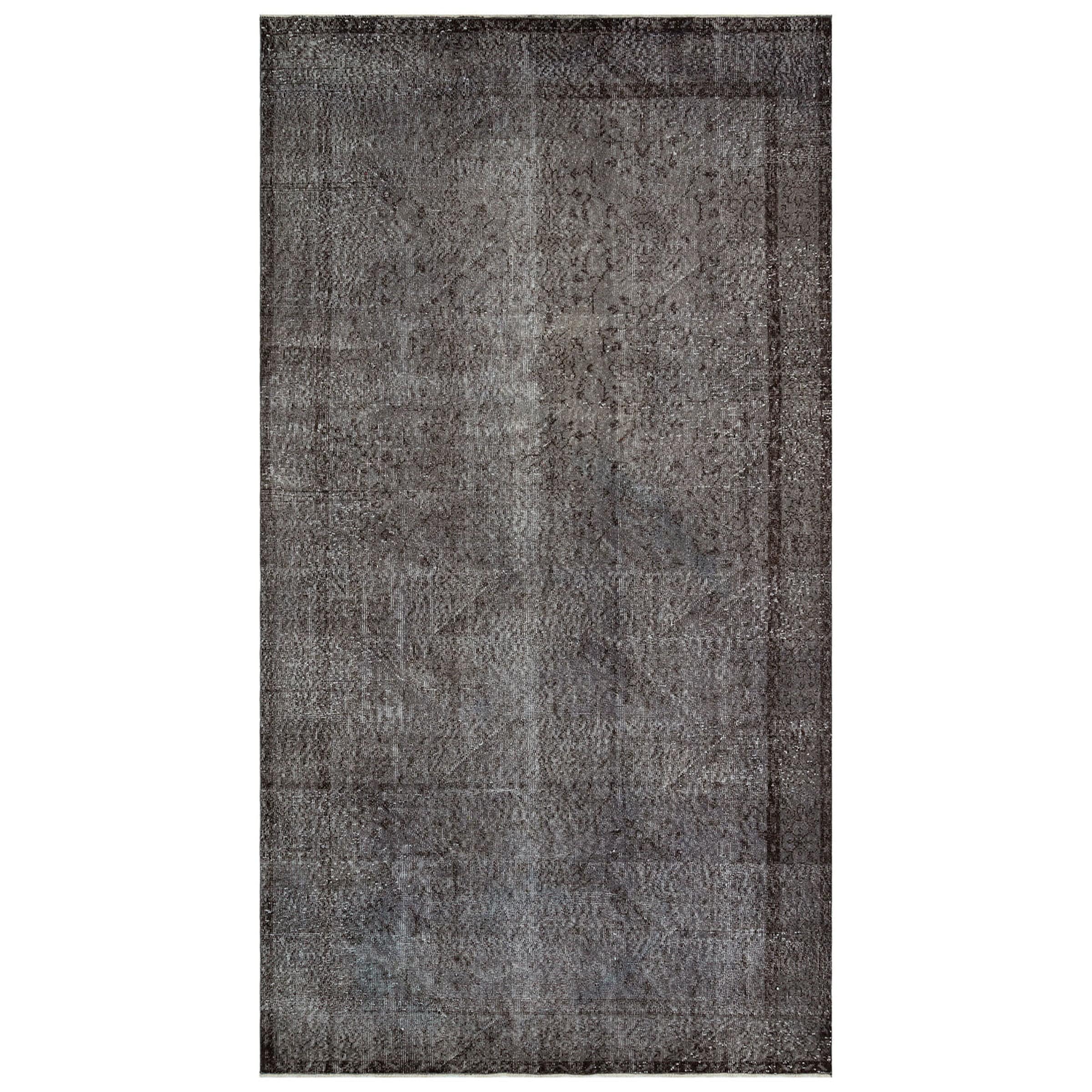 164 X 305 Anatolian Hand Knotted Carpet Vintage Style F1181 - Rugs - ebarza Furniture UAE | Shop Modern Furniture in Abu Dhabi & Dubai - مفروشات ايبازرا في الامارات | تسوق اثاث عصري وديكورات مميزة في دبي وابوظبي