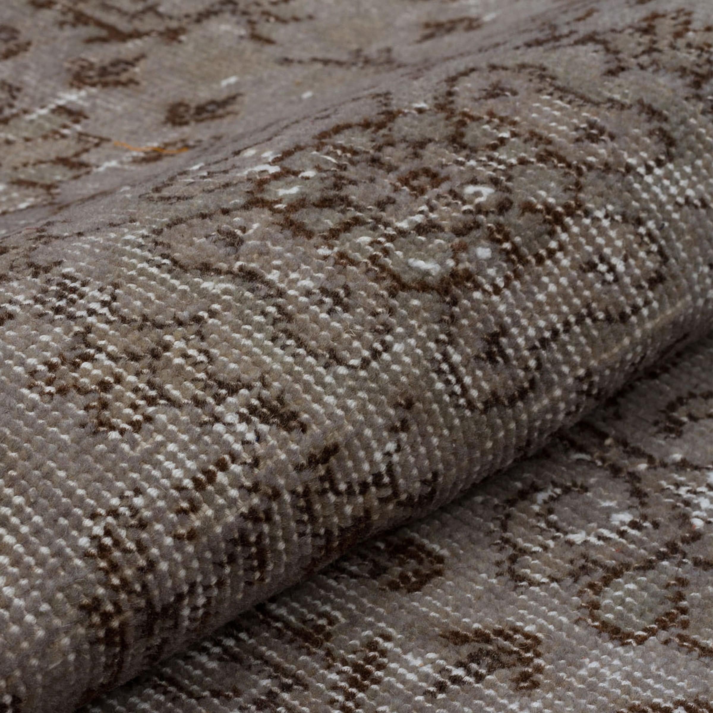 166 X 247 Anatolian Hand Knotted Carpet Vintage Style 7295 - Rugs - ebarza Furniture UAE | Shop Modern Furniture in Abu Dhabi & Dubai - مفروشات ايبازرا في الامارات | تسوق اثاث عصري وديكورات مميزة في دبي وابوظبي