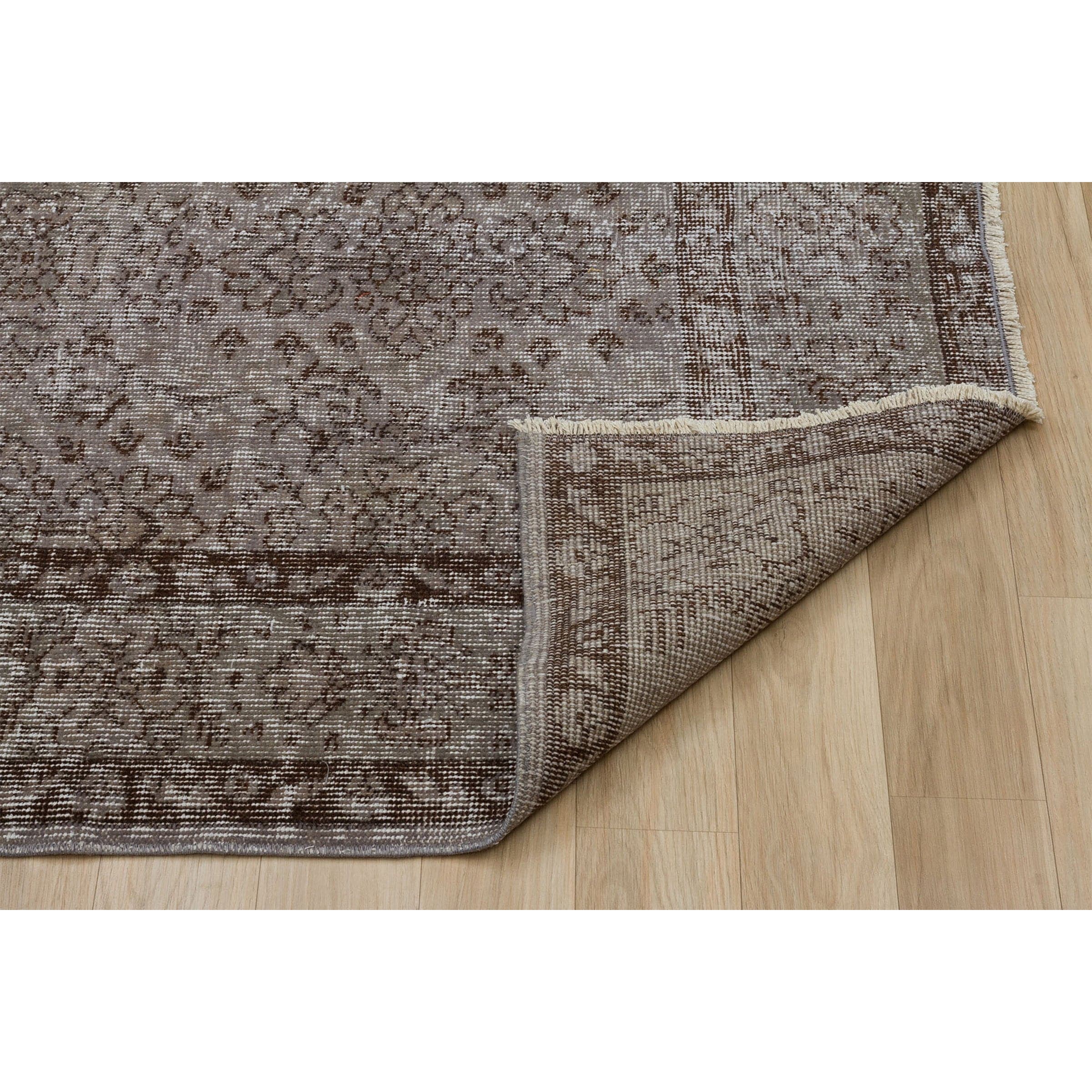 166 X 247 Anatolian Hand Knotted Carpet Vintage Style 7295 - Rugs - ebarza Furniture UAE | Shop Modern Furniture in Abu Dhabi & Dubai - مفروشات ايبازرا في الامارات | تسوق اثاث عصري وديكورات مميزة في دبي وابوظبي