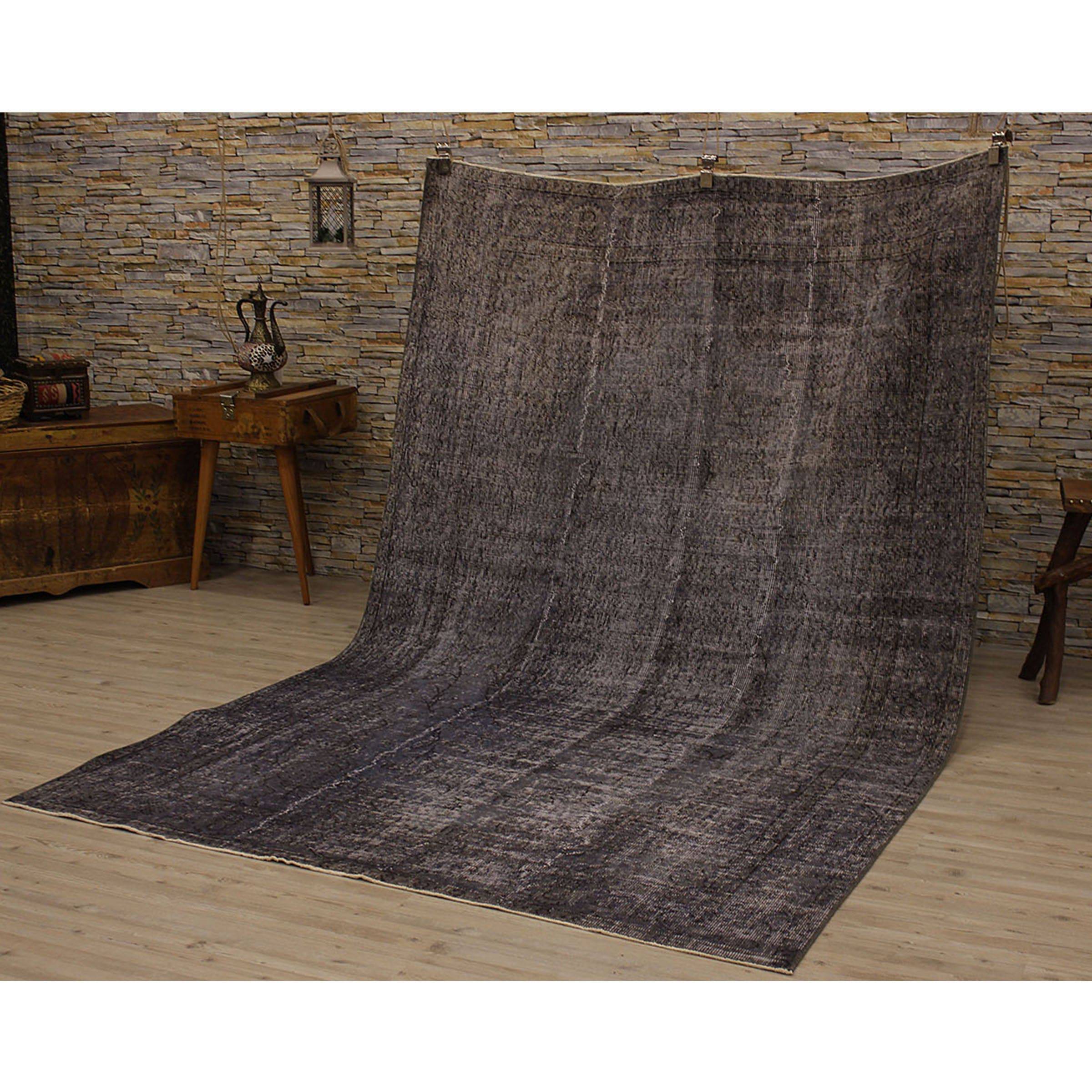 167 X 265 Anatolian Hand Knotted Carpet Vintage Style 60N2294 - Rugs - ebarza Furniture UAE | Shop Modern Furniture in Abu Dhabi & Dubai - مفروشات ايبازرا في الامارات | تسوق اثاث عصري وديكورات مميزة في دبي وابوظبي