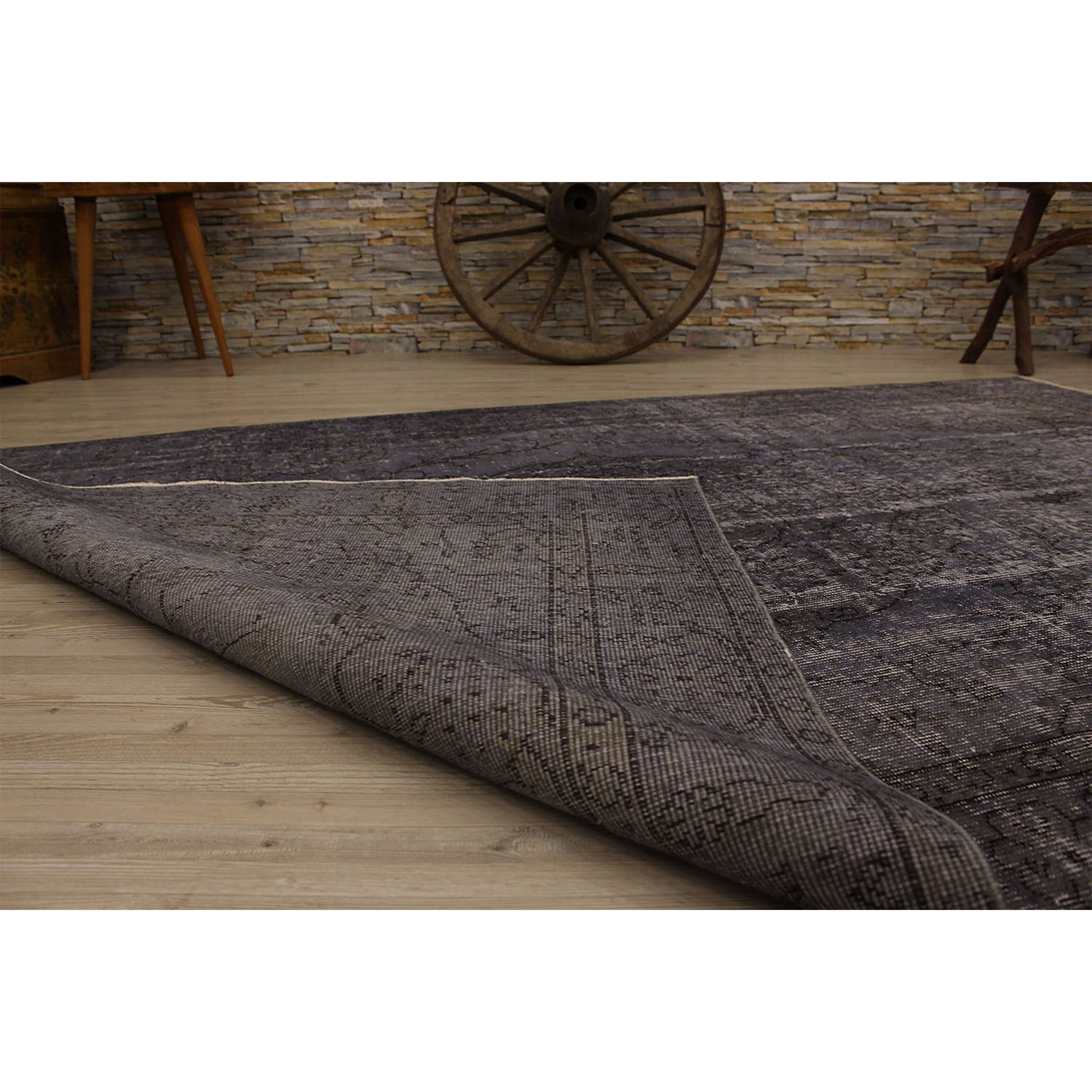 167 X 265 Anatolian Hand Knotted Carpet Vintage Style 60N2294 - Rugs - ebarza Furniture UAE | Shop Modern Furniture in Abu Dhabi & Dubai - مفروشات ايبازرا في الامارات | تسوق اثاث عصري وديكورات مميزة في دبي وابوظبي