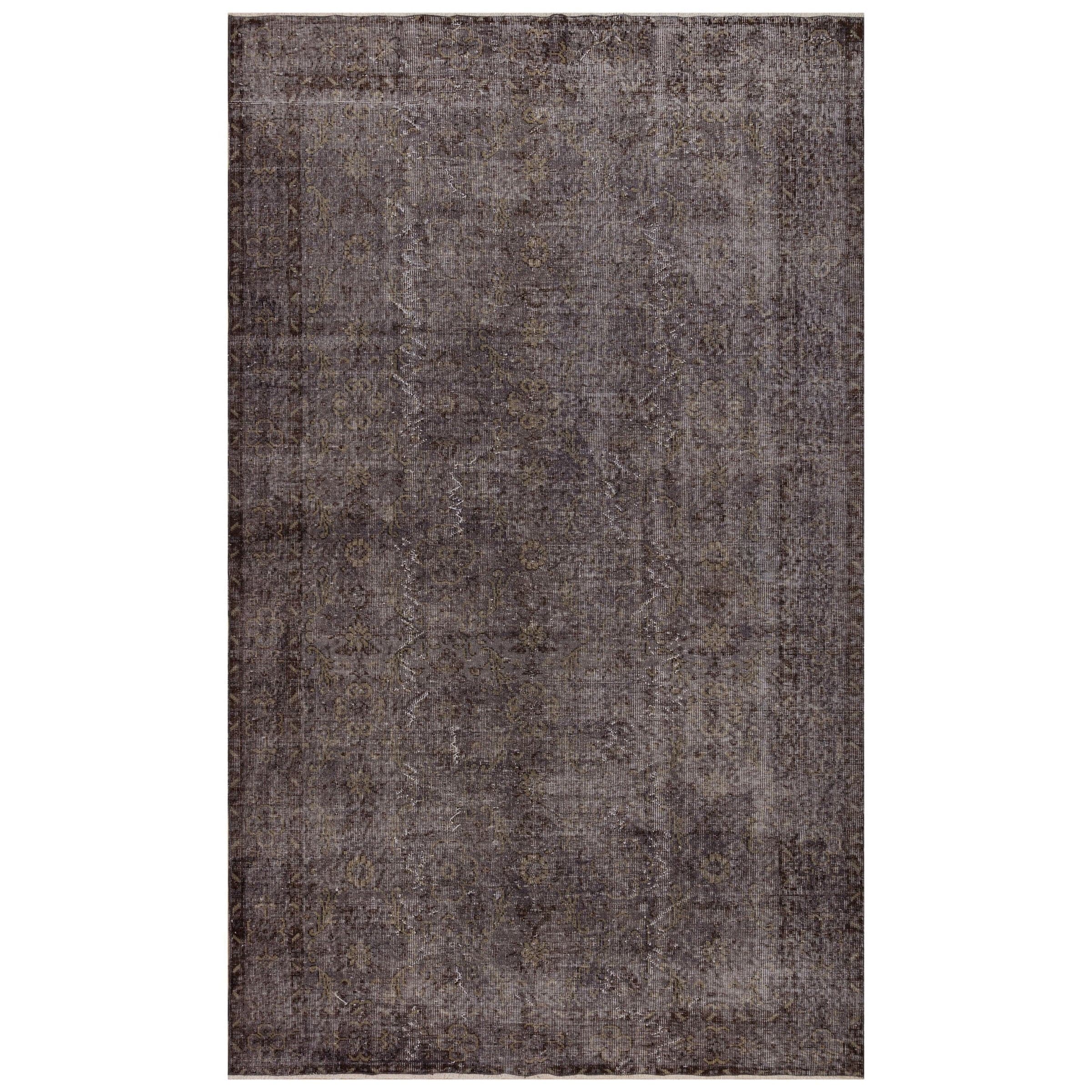 172 X 287 Anatolian Hand Knotted Carpet Vintage Style 7047 - Rugs - ebarza Furniture UAE | Shop Modern Furniture in Abu Dhabi & Dubai - مفروشات ايبازرا في الامارات | تسوق اثاث عصري وديكورات مميزة في دبي وابوظبي