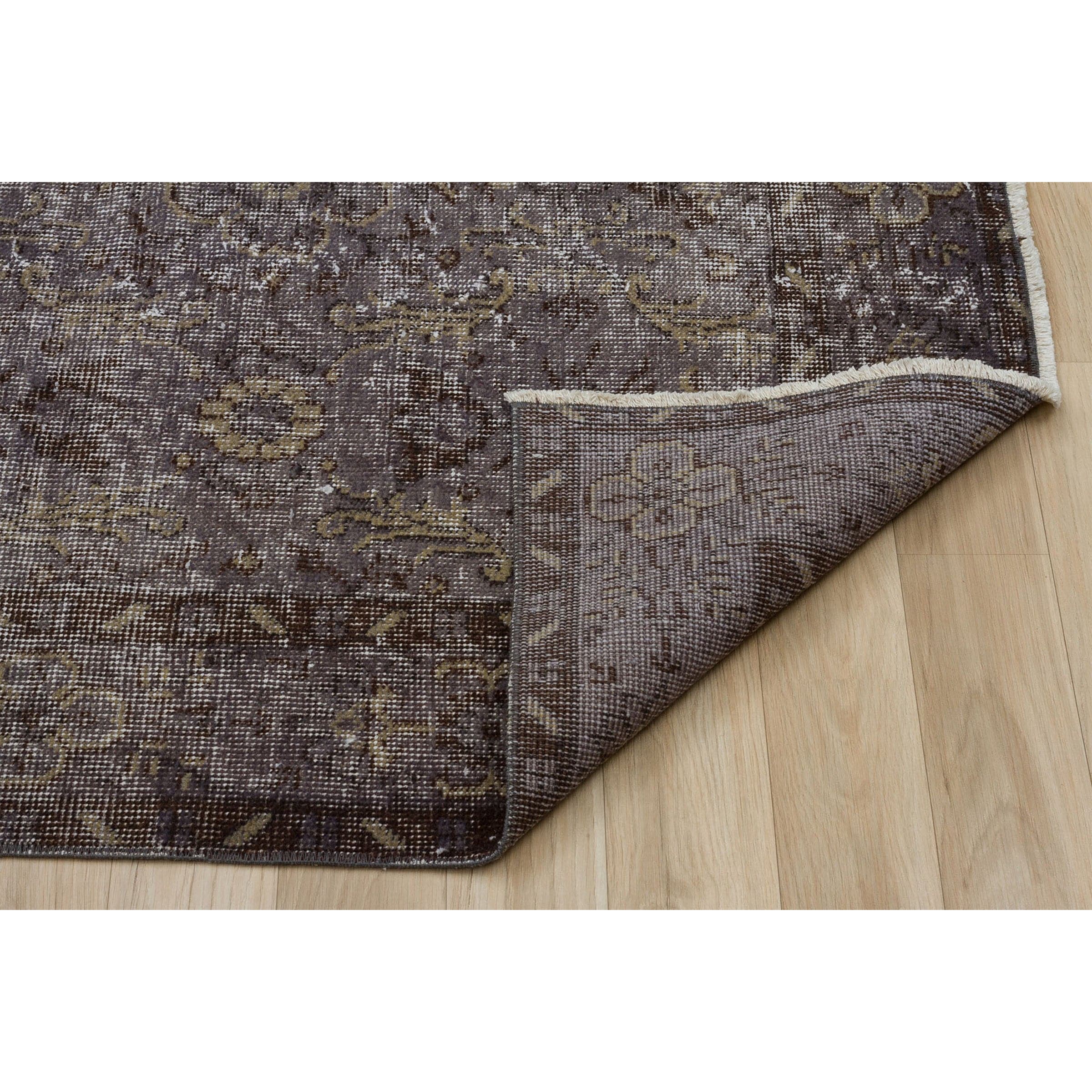 172 X 287 Anatolian Hand Knotted Carpet Vintage Style 7047 - Rugs - ebarza Furniture UAE | Shop Modern Furniture in Abu Dhabi & Dubai - مفروشات ايبازرا في الامارات | تسوق اثاث عصري وديكورات مميزة في دبي وابوظبي