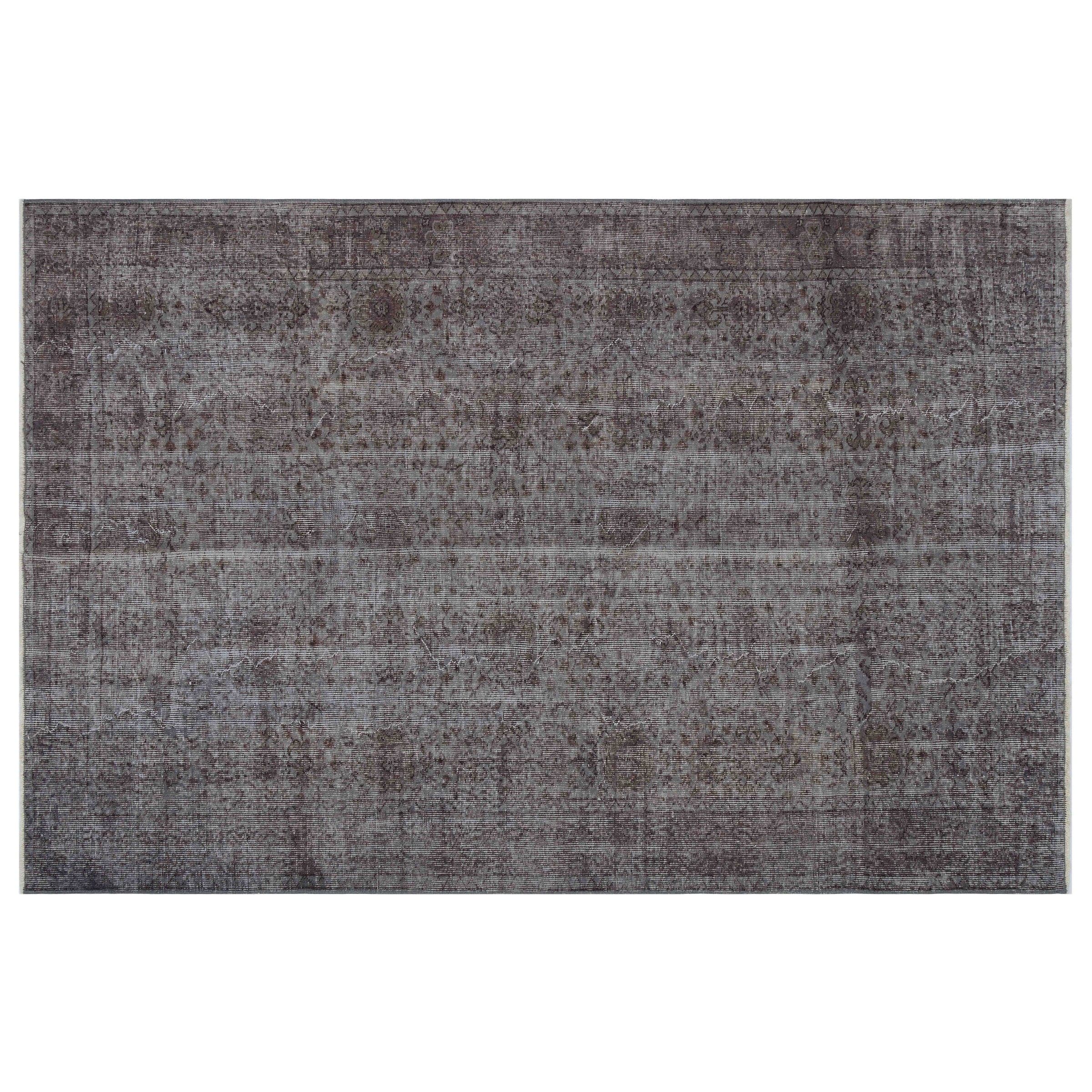 173 X 265 Anatolian Hand Knotted Carpet Vintage Style 1851 - Rugs - ebarza Furniture UAE | Shop Modern Furniture in Abu Dhabi & Dubai - مفروشات ايبازرا في الامارات | تسوق اثاث عصري وديكورات مميزة في دبي وابوظبي