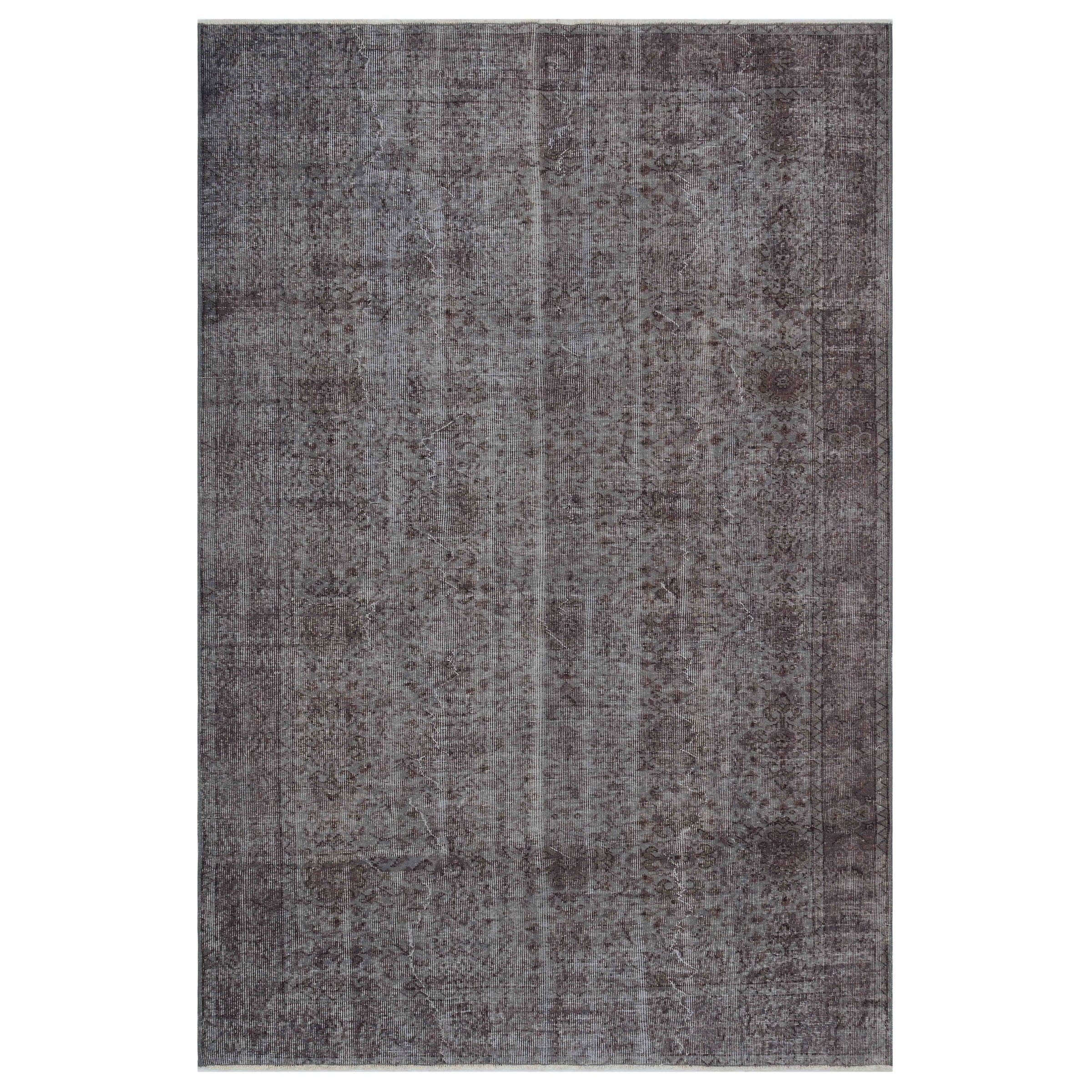 173 X 265 Anatolian Hand Knotted Carpet Vintage Style 1851 - Rugs - ebarza Furniture UAE | Shop Modern Furniture in Abu Dhabi & Dubai - مفروشات ايبازرا في الامارات | تسوق اثاث عصري وديكورات مميزة في دبي وابوظبي