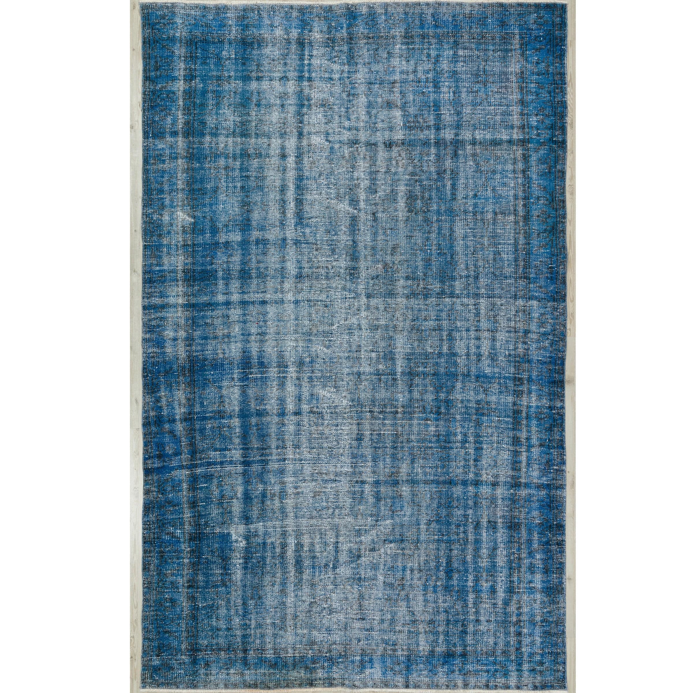 174 X 277 Anatolian Hand Knotted Carpet Vintage Style 2997 - Rugs - ebarza Furniture UAE | Shop Modern Furniture in Abu Dhabi & Dubai - مفروشات ايبازرا في الامارات | تسوق اثاث عصري وديكورات مميزة في دبي وابوظبي