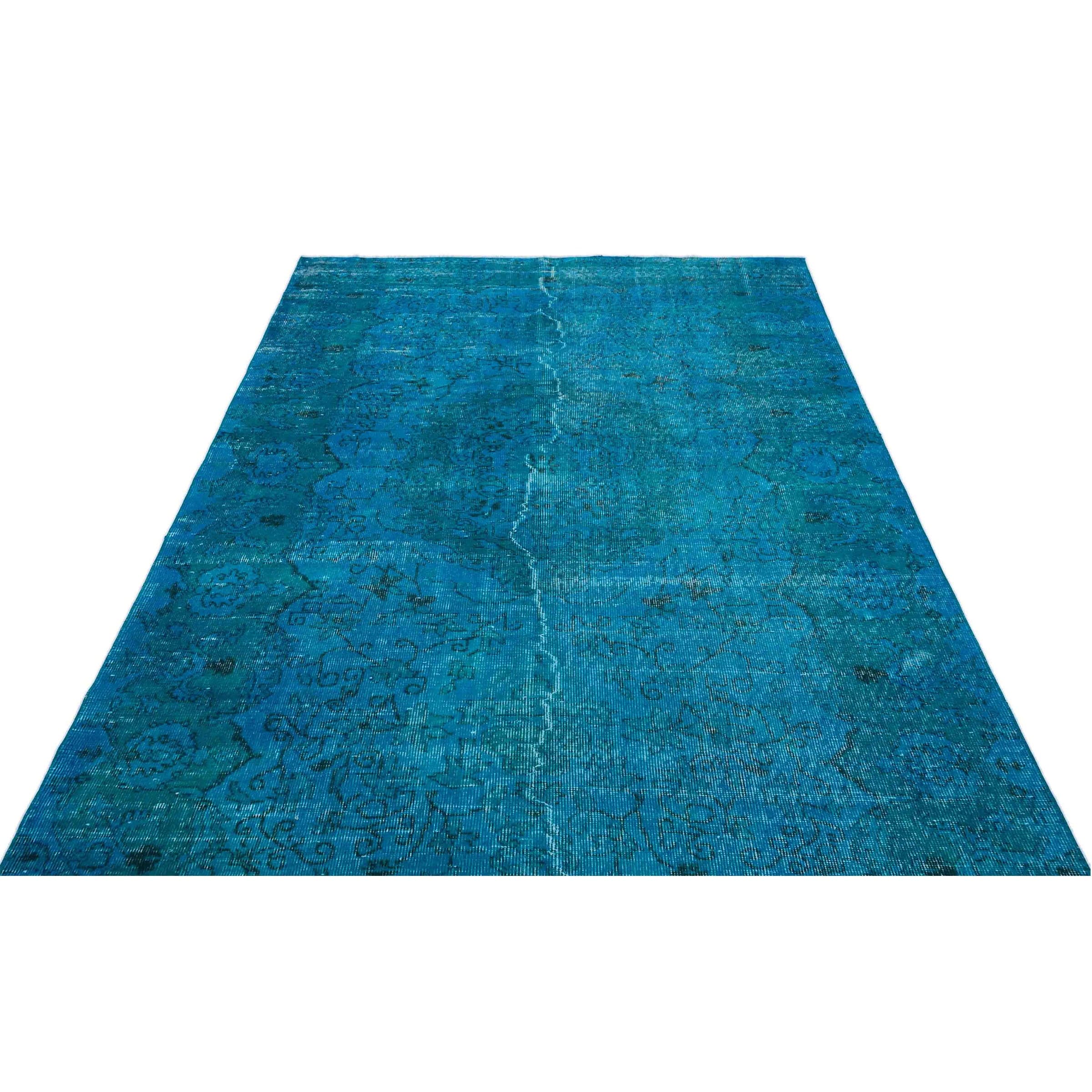 174 X 277 Anatolian Hand Knotted Carpet Vintage Style 60N1836 - Rugs - ebarza Furniture UAE | Shop Modern Furniture in Abu Dhabi & Dubai - مفروشات ايبازرا في الامارات | تسوق اثاث عصري وديكورات مميزة في دبي وابوظبي