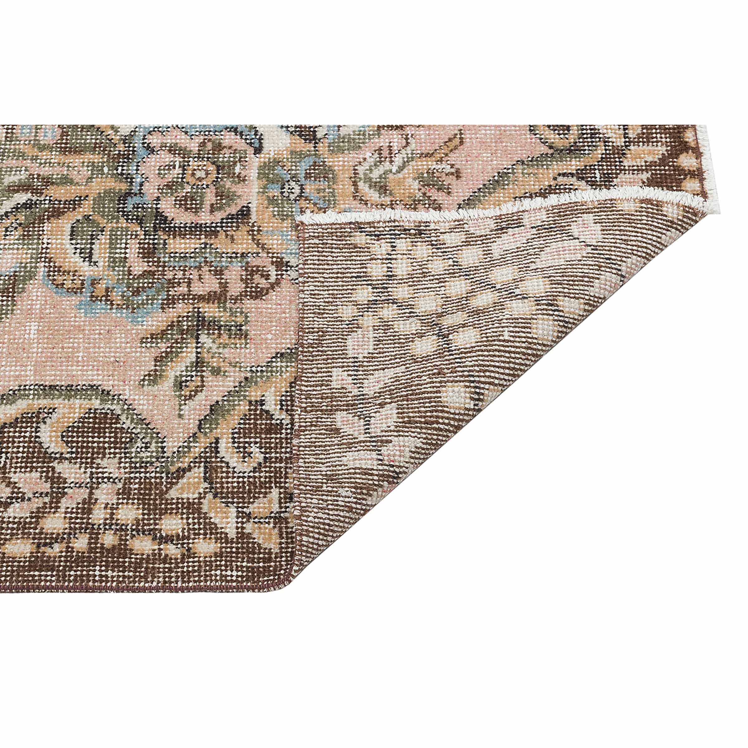 179 X 282 Anatolian Hand Knotted Carpet Vintage Style F1074 - Rugs - ebarza Furniture UAE | Shop Modern Furniture in Abu Dhabi & Dubai - مفروشات ايبازرا في الامارات | تسوق اثاث عصري وديكورات مميزة في دبي وابوظبي