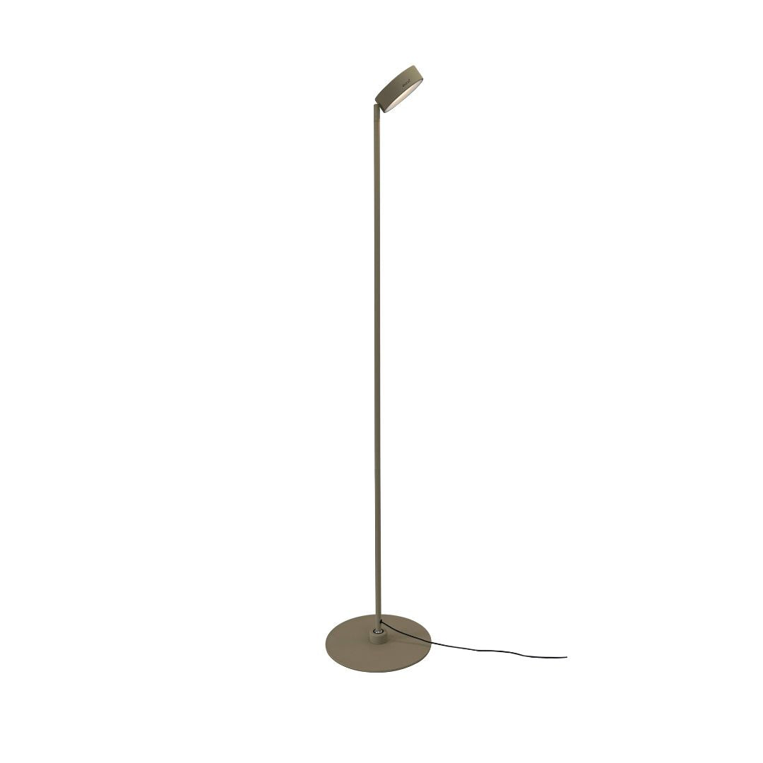 BEACON Spire Floor Lamp with sleek design and tall stand, perfect for modern living spaces.