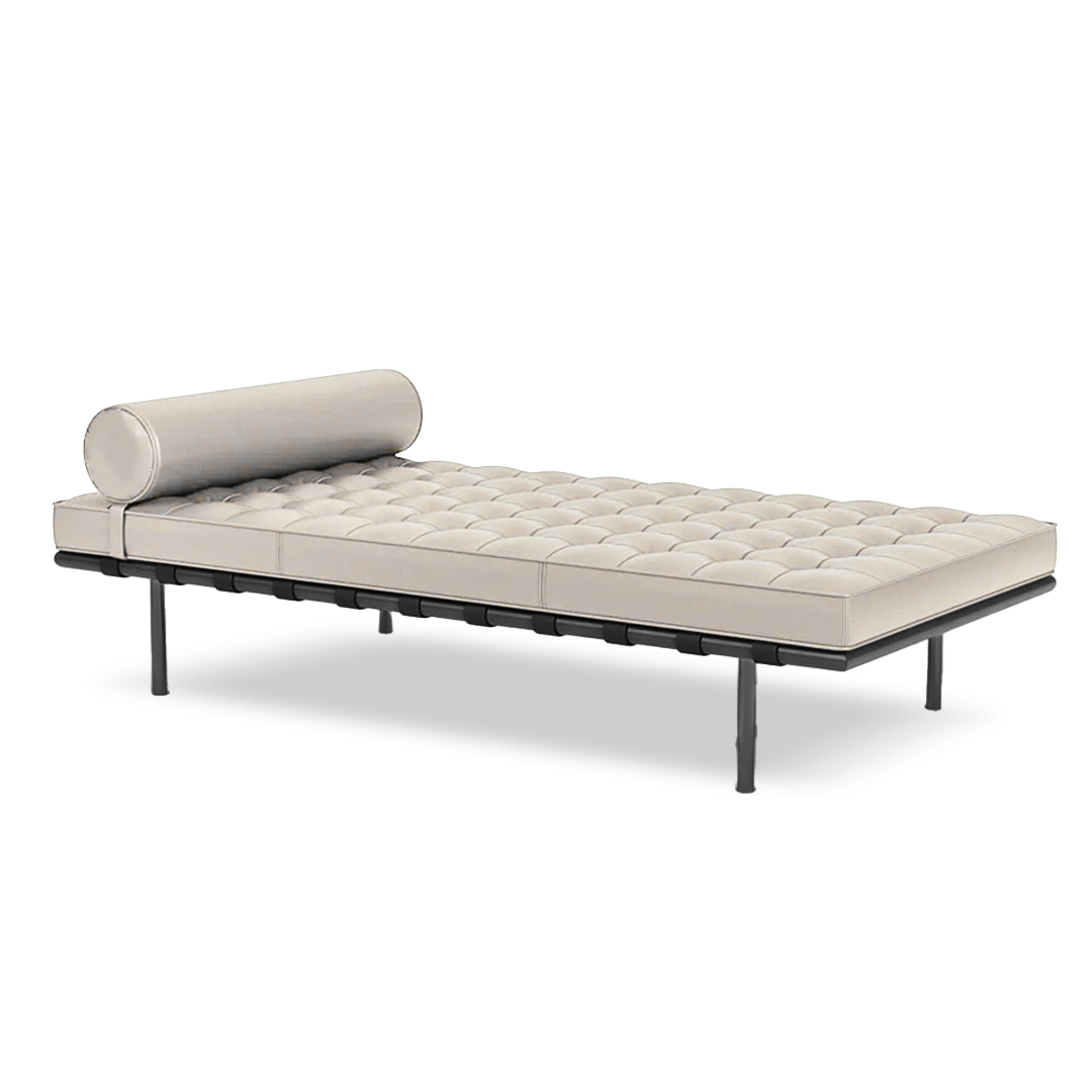Classic Day Bed BP8055-HL - Beige - Lounge Chairs - ebarza Furniture UAE | Shop Modern Furniture in Abu Dhabi & Dubai - مفروشات ايبازرا في الامارات | تسوق اثاث عصري وديكورات مميزة في دبي وابوظبي