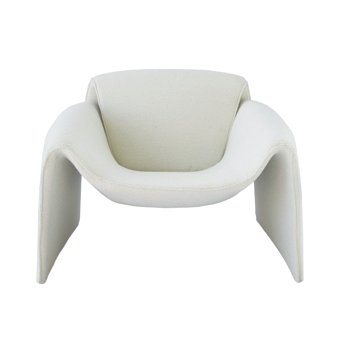 New Drancy White Armchair LC056-White beige - Armchairs - ebarza Furniture UAE | Shop Modern Furniture in Abu Dhabi & Dubai - مفروشات ايبازرا في الامارات | تسوق اثاث عصري وديكورات مميزة في دبي وابوظبي