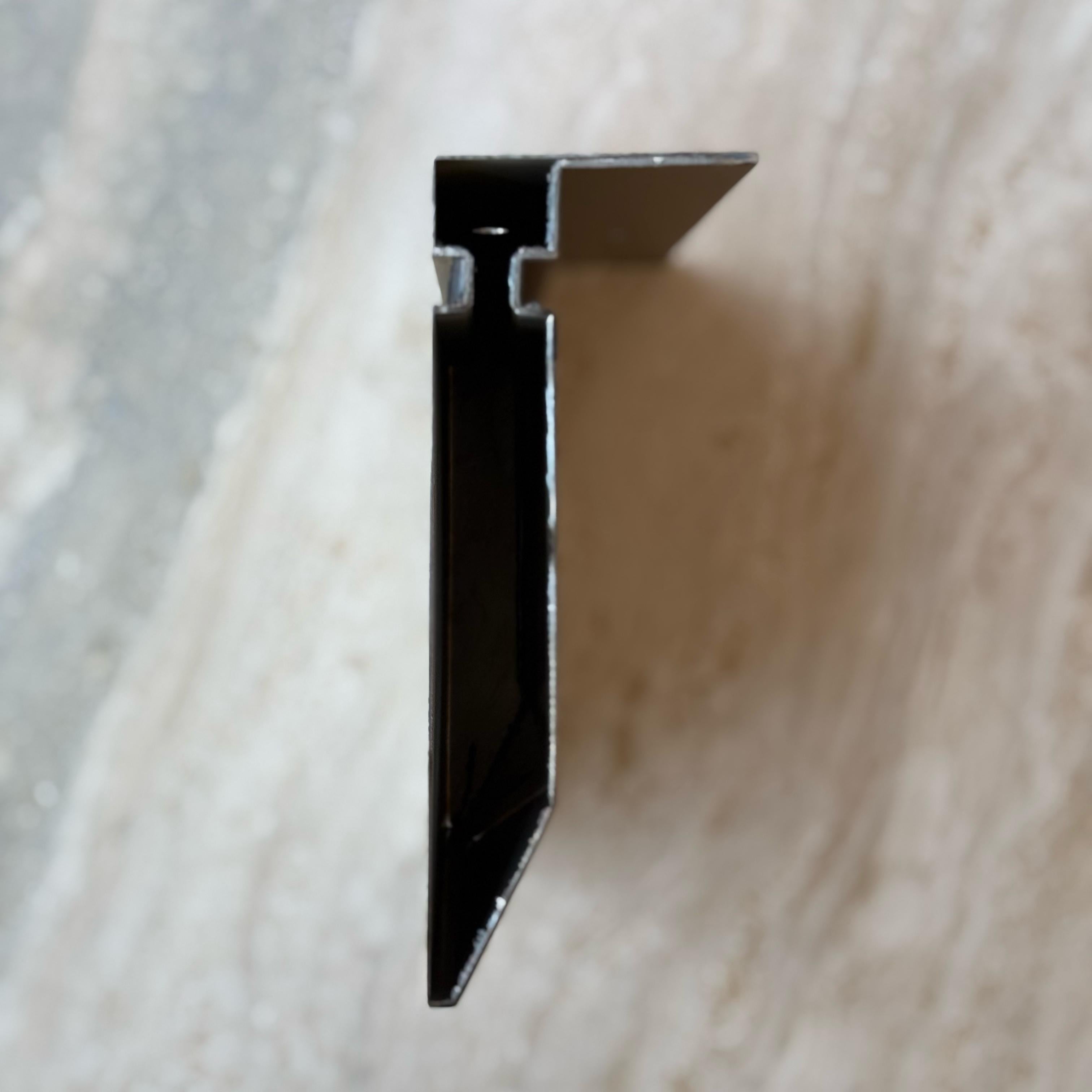 1mm Thickness (17cm) Stainless Steel Sealing Cap - Black - PR0051 - wall-panels-profiles - ebarza Furniture UAE | Shop Modern Furniture in Abu Dhabi & Dubai - مفروشات ايبازرا في الامارات | تسوق اثاث عصري وديكورات مميزة في دبي وابوظبي