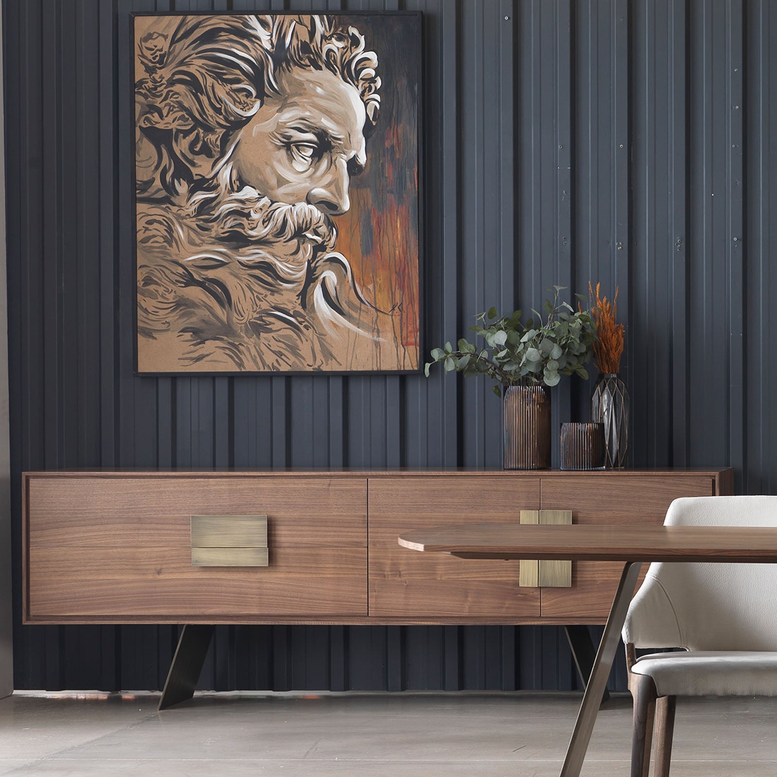 Display item - Next Side Board Next002YAS - DISPLAY ITEM - ebarza Furniture UAE | Shop Modern Furniture in Abu Dhabi & Dubai - مفروشات ايبازرا في الامارات | تسوق اثاث عصري وديكورات مميزة في دبي وابوظبي