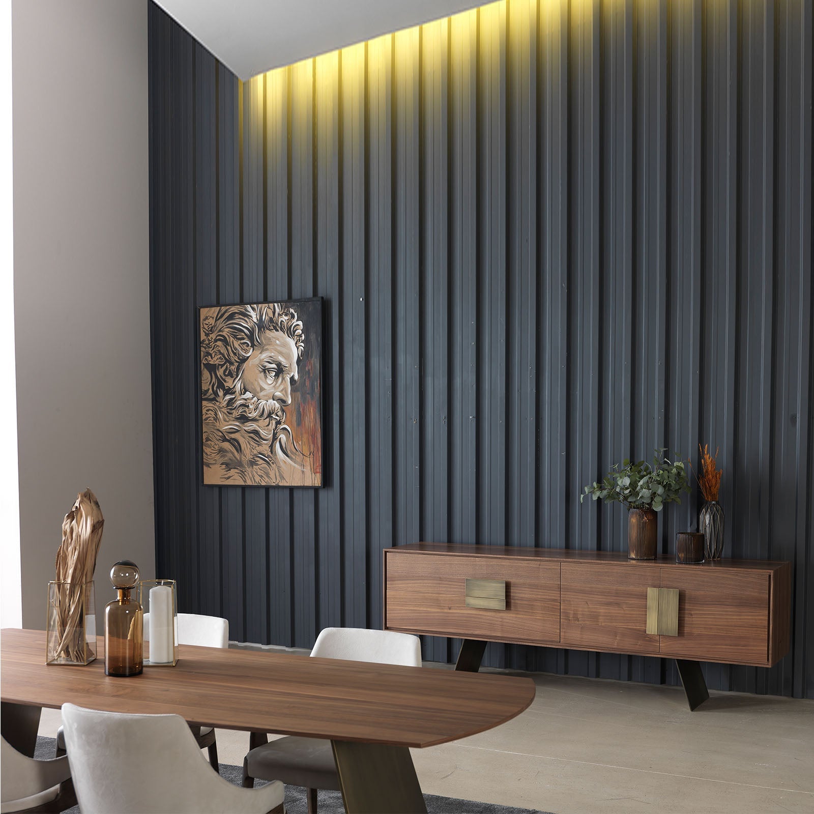 Display item - Next Side Board Next002YAS - DISPLAY ITEM - ebarza Furniture UAE | Shop Modern Furniture in Abu Dhabi & Dubai - مفروشات ايبازرا في الامارات | تسوق اثاث عصري وديكورات مميزة في دبي وابوظبي