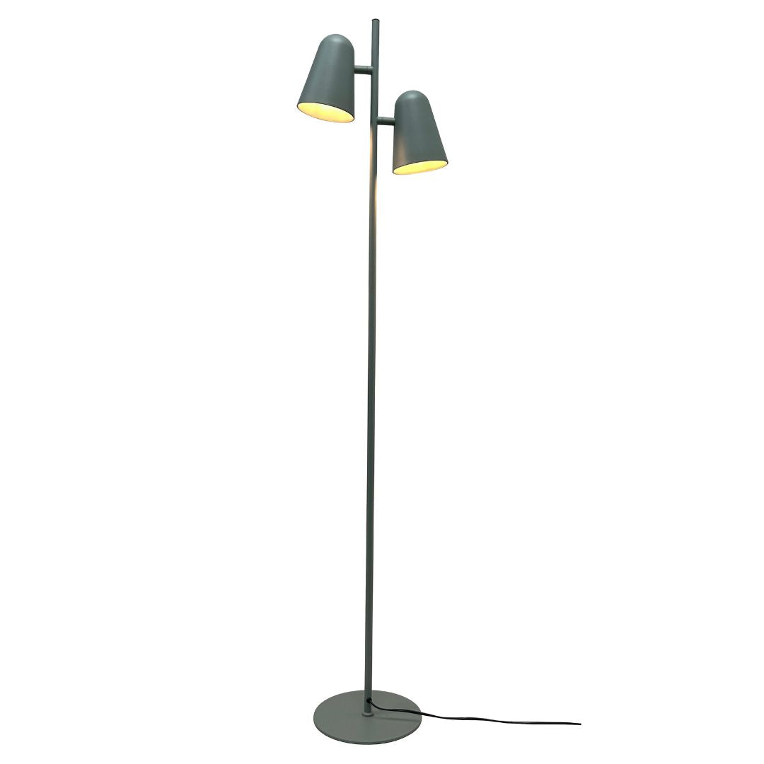 BEACON Arbor floor lamp with a sleek design, featuring a tall standing structure and modern style in a neutral finish.