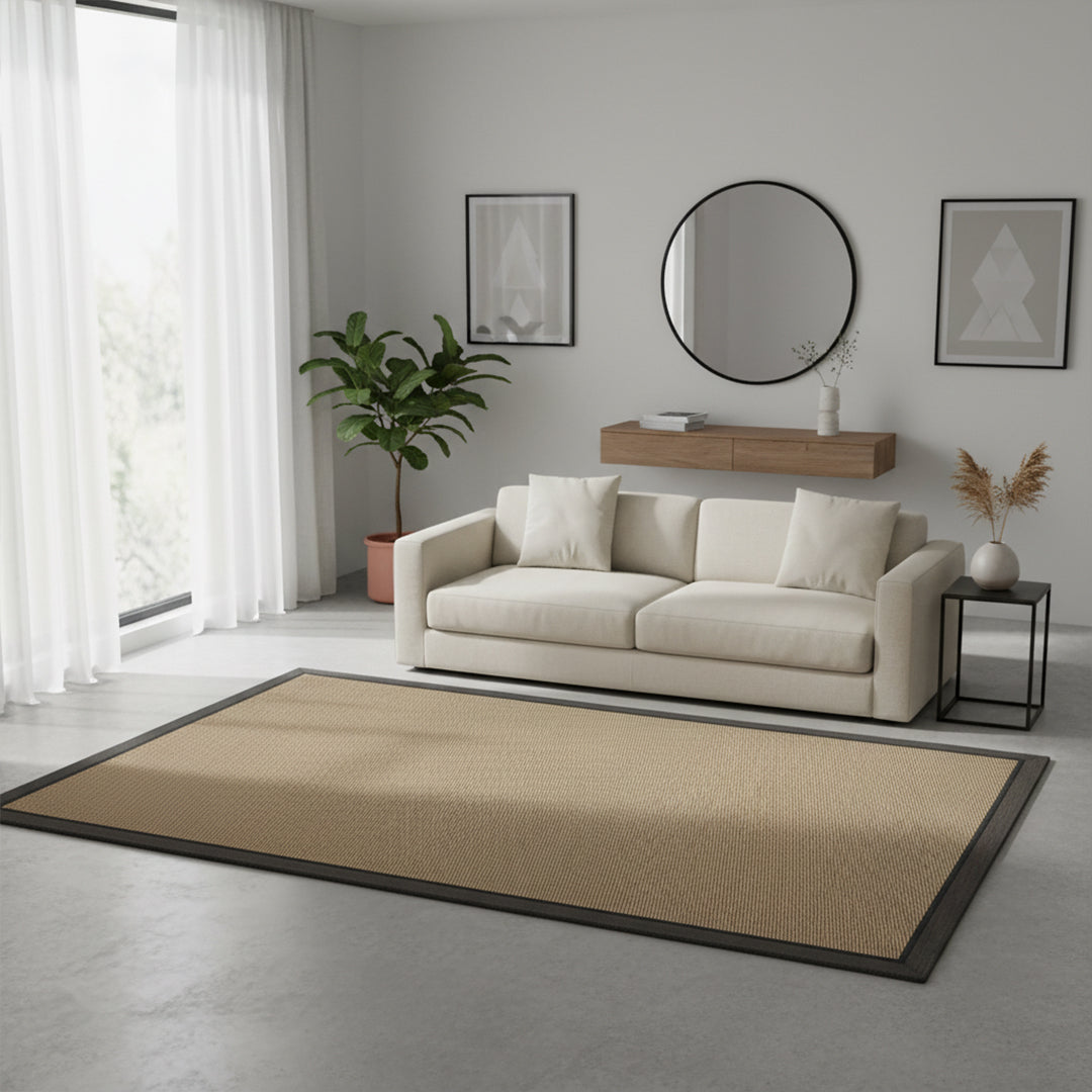 230X160 CM SISAL CARPET MADRID CH-SSLMDRD-S - Rugs - ebarza Furniture UAE | Shop Modern Furniture in Abu Dhabi & Dubai - مفروشات ايبازرا في الامارات | تسوق اثاث عصري وديكورات مميزة في دبي وابوظبي