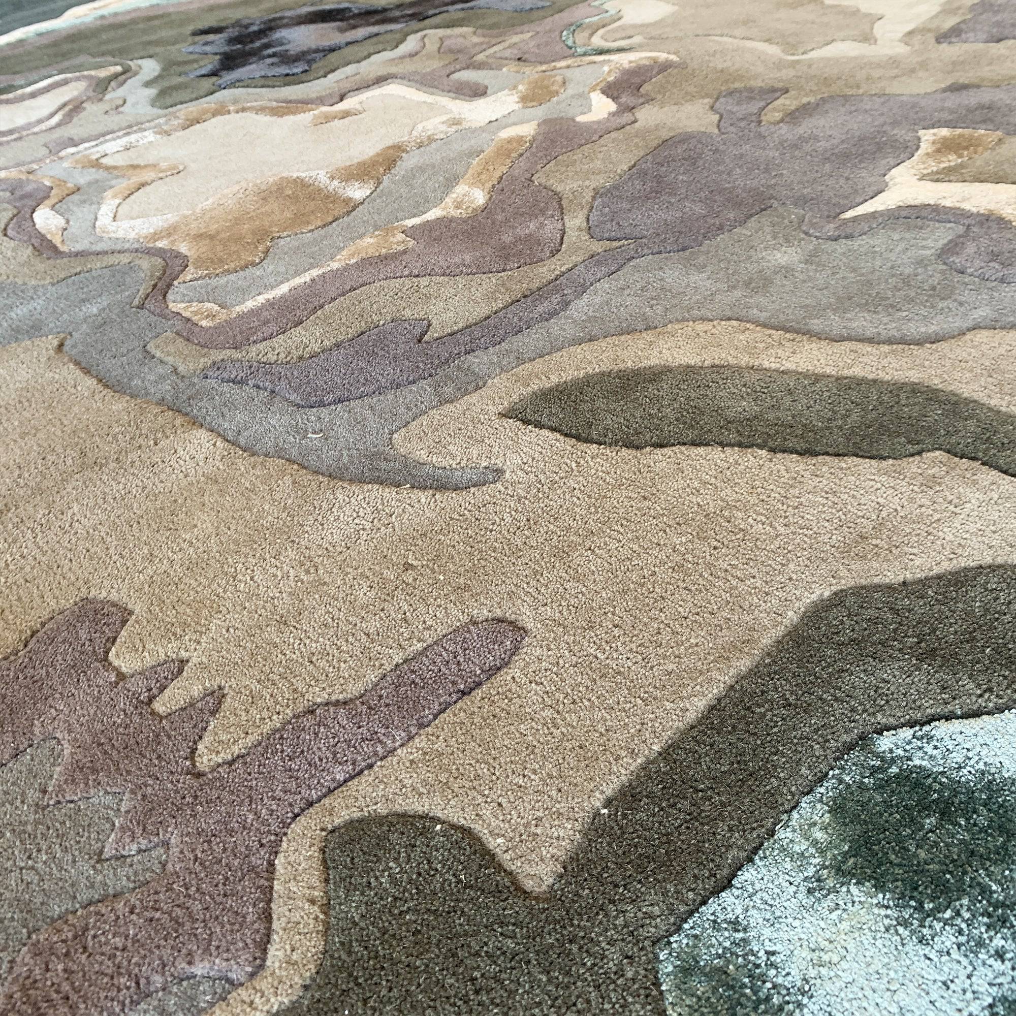 230X160 Cm Handmade Wool Rug Jh-20728-L - Rugs - ebarza Furniture UAE | Shop Modern Furniture in Abu Dhabi & Dubai - مفروشات ايبازرا في الامارات | تسوق اثاث عصري وديكورات مميزة في دبي وابوظبي