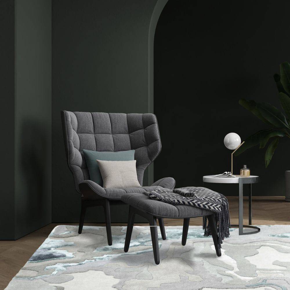 230X160 Cm Handmade Wool Rug Jh-20728-L - Rugs - ebarza Furniture UAE | Shop Modern Furniture in Abu Dhabi & Dubai - مفروشات ايبازرا في الامارات | تسوق اثاث عصري وديكورات مميزة في دبي وابوظبي