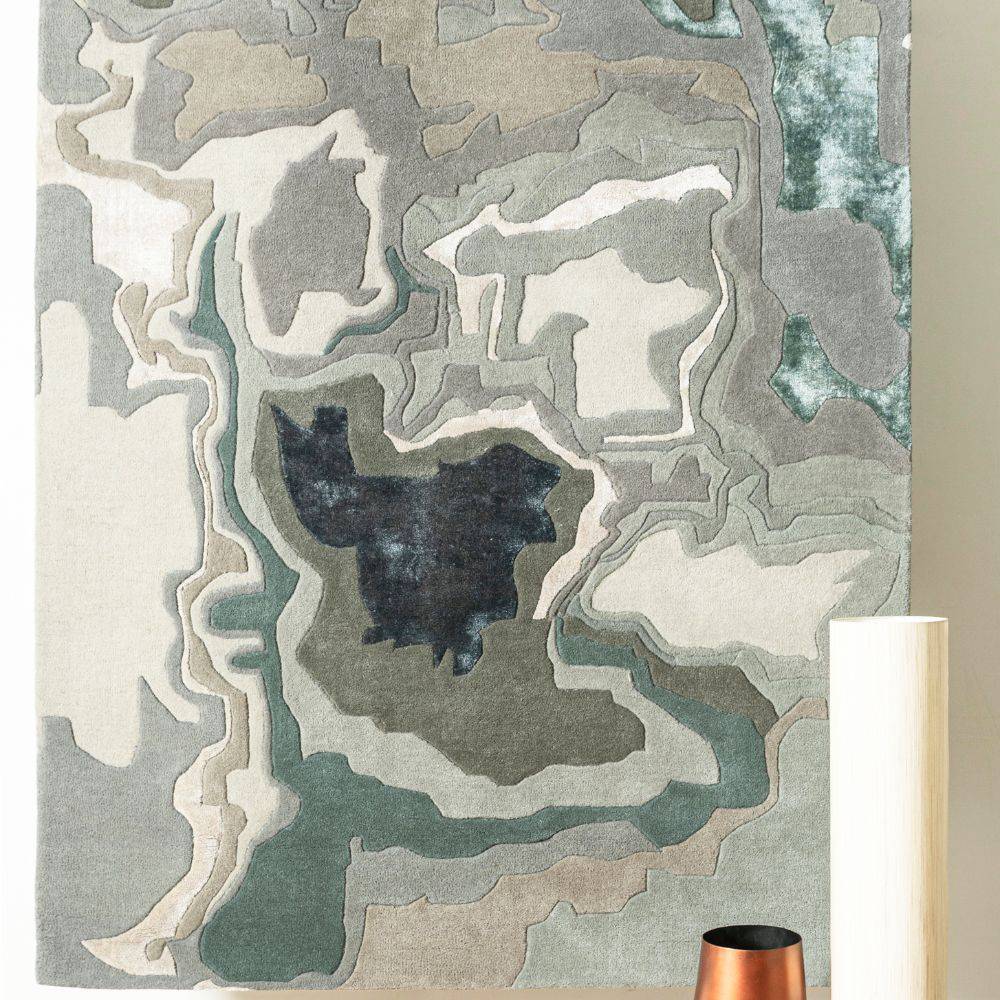 230X160 Cm Handmade Wool Rug Jh-20728-L - Rugs - ebarza Furniture UAE | Shop Modern Furniture in Abu Dhabi & Dubai - مفروشات ايبازرا في الامارات | تسوق اثاث عصري وديكورات مميزة في دبي وابوظبي