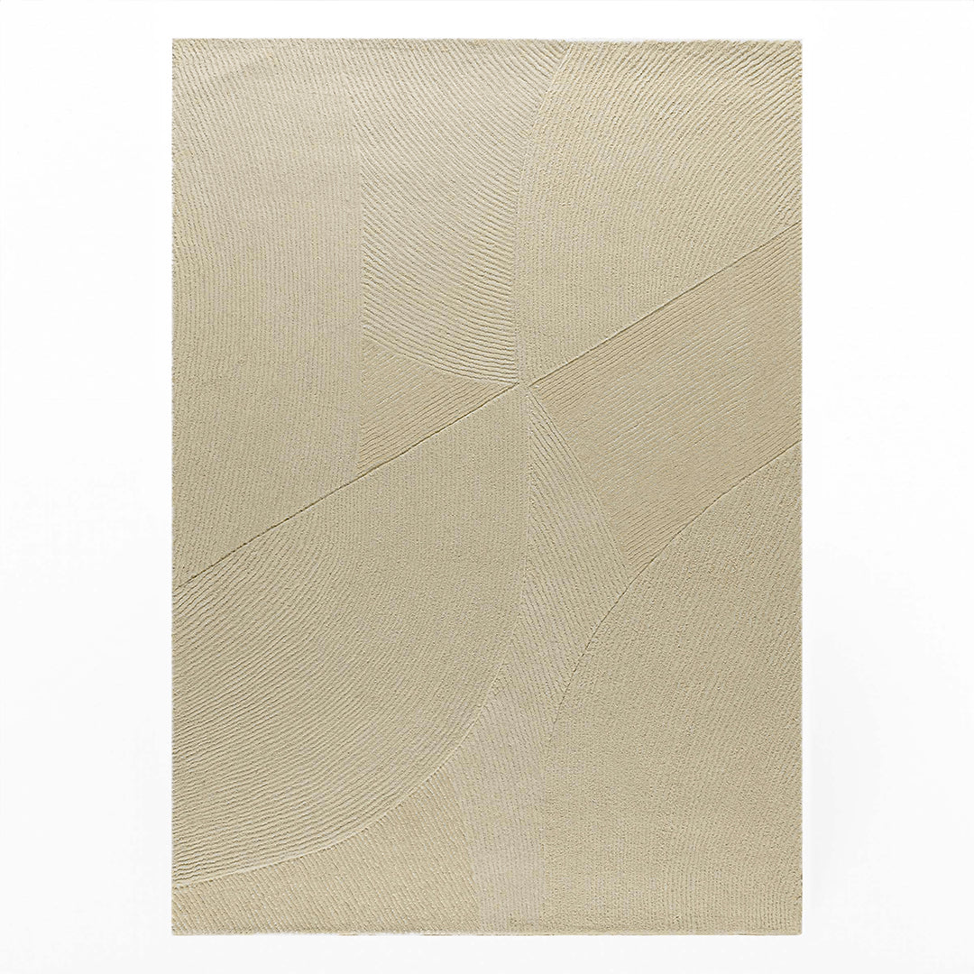 230X160 Cm WOOL BEIGE Rug JH-22738 - Rugs - ebarza Furniture UAE | Shop Modern Furniture in Abu Dhabi & Dubai - مفروشات ايبازرا في الامارات | تسوق اثاث عصري وديكورات مميزة في دبي وابوظبي