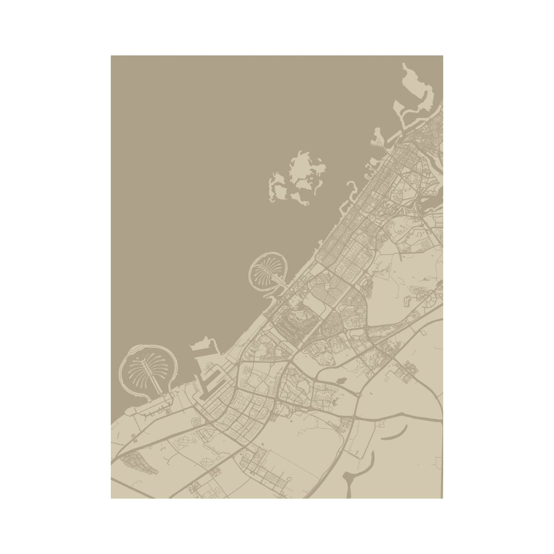 Pre-order 75 Days Delivery 244x320cm Artistic Craved Painting WALL PANELCOLOUR :DUBAI map 3926909090