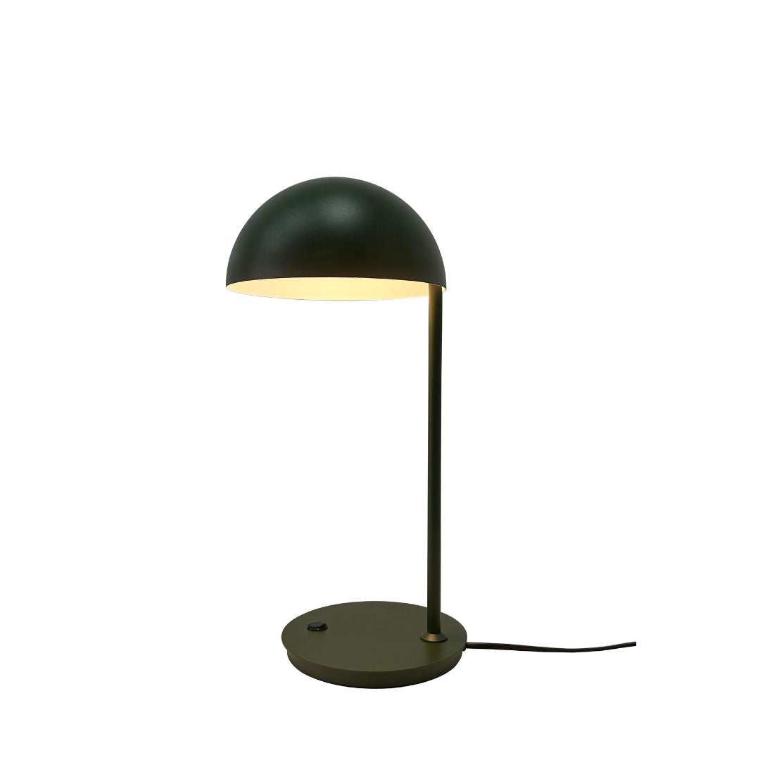Eris table lamp by BEACON, gray desk lamp with modern design, featuring a sleek base and adjustable arm for versatile lighting.