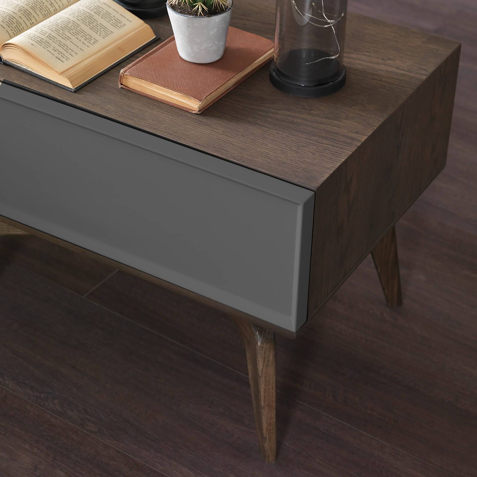 2X Ligna Bedside Table Ligna009-Sidetable - Bedside Tables - ebarza Furniture UAE | Shop Modern Furniture in Abu Dhabi & Dubai - مفروشات ايبازرا في الامارات | تسوق اثاث عصري وديكورات مميزة في دبي وابوظبي