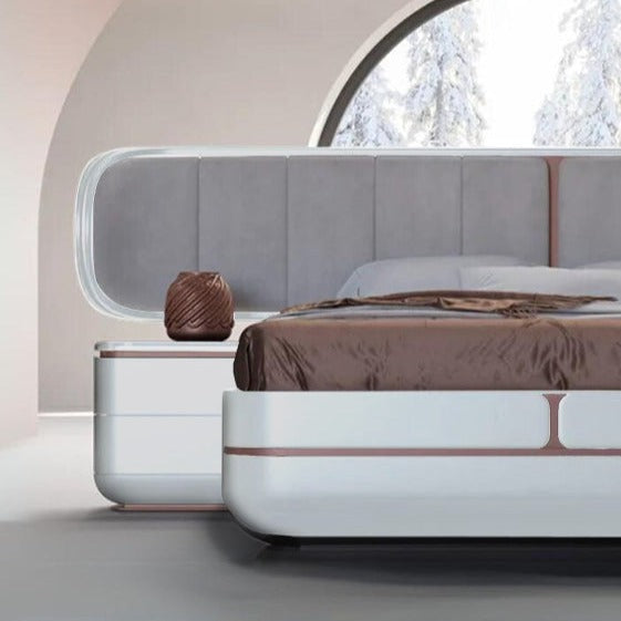 AS IS - 2X Tulip Bedside Tables KOMTLP001 - DISPLAY ITEM - ebarza Furniture UAE | Shop Modern Furniture in Abu Dhabi & Dubai - مفروشات ايبازرا في الامارات | تسوق اثاث عصري وديكورات مميزة في دبي وابوظبي