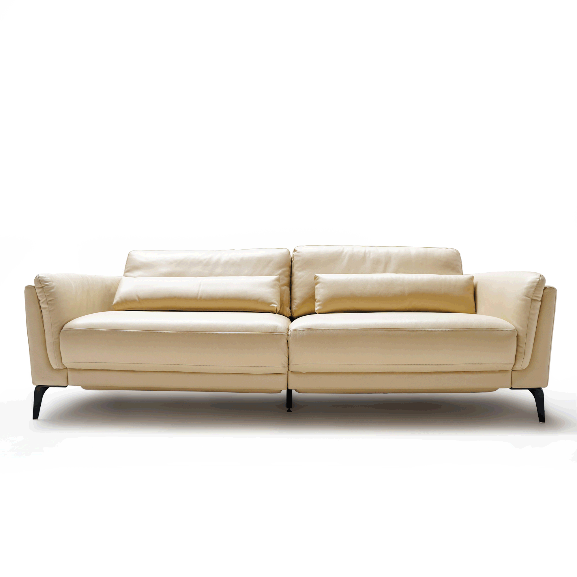 3 Seater Sofa with Legs Relaxing Mechanism CS-HJ2021h - Sofas - ebarza Furniture UAE | Shop Modern Furniture in Abu Dhabi & Dubai - مفروشات ايبازرا في الامارات | تسوق اثاث عصري وديكورات مميزة في دبي وابوظبي