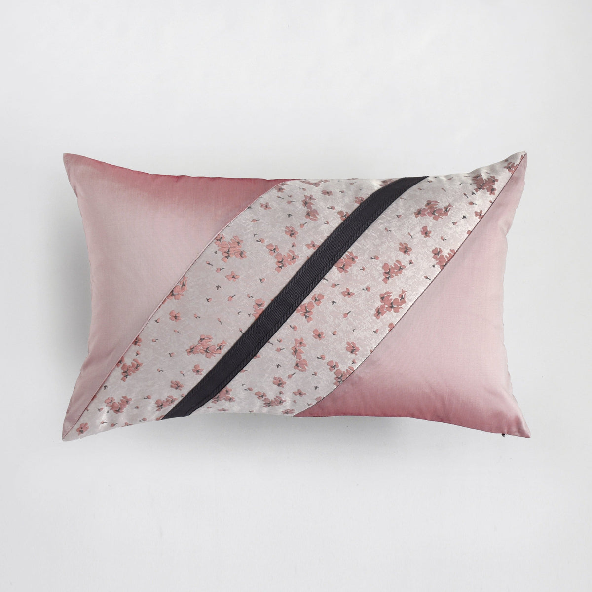 BEACON Quentin Patchwork Cushion, 30x60 inches, decorative cushion with colorful patchwork design for living room decor.