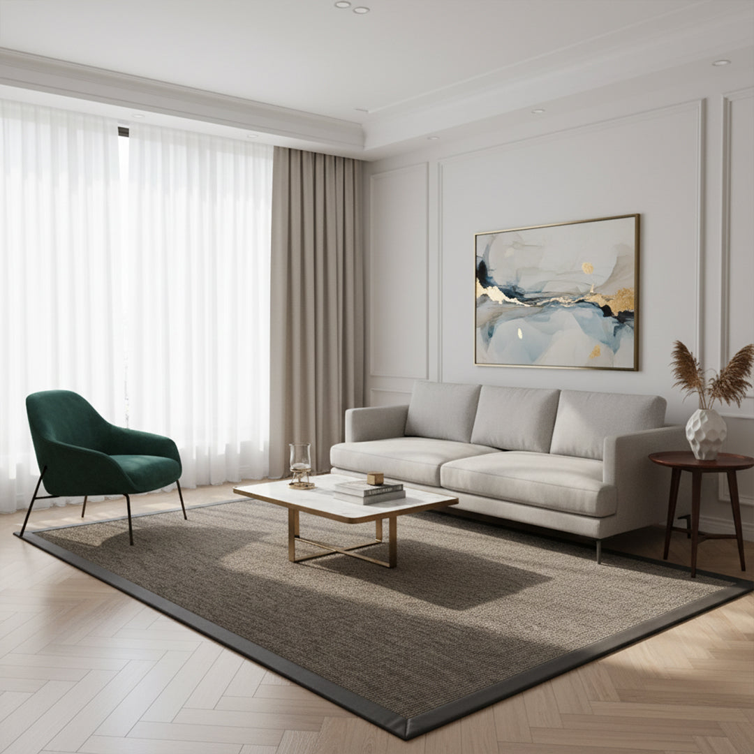 230X160 CM SISAL CARPET PRAG CH-SSLPRAG-S - Rugs - ebarza Furniture UAE | Shop Modern Furniture in Abu Dhabi & Dubai - مفروشات ايبازرا في الامارات | تسوق اثاث عصري وديكورات مميزة في دبي وابوظبي